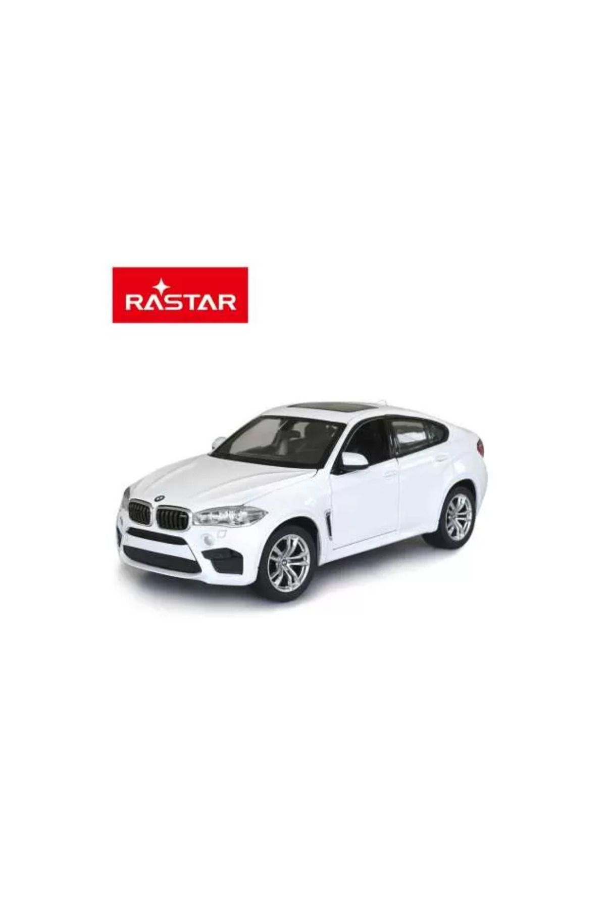 Rastar-Bmw X6m White Metal Car 1 To 24 Scale 4