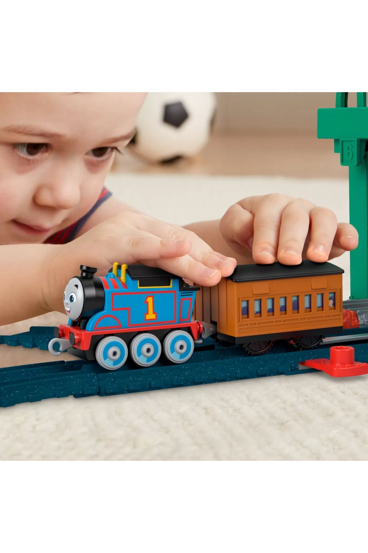 mattel-Thomas Knapford Train Motorized Playset 3