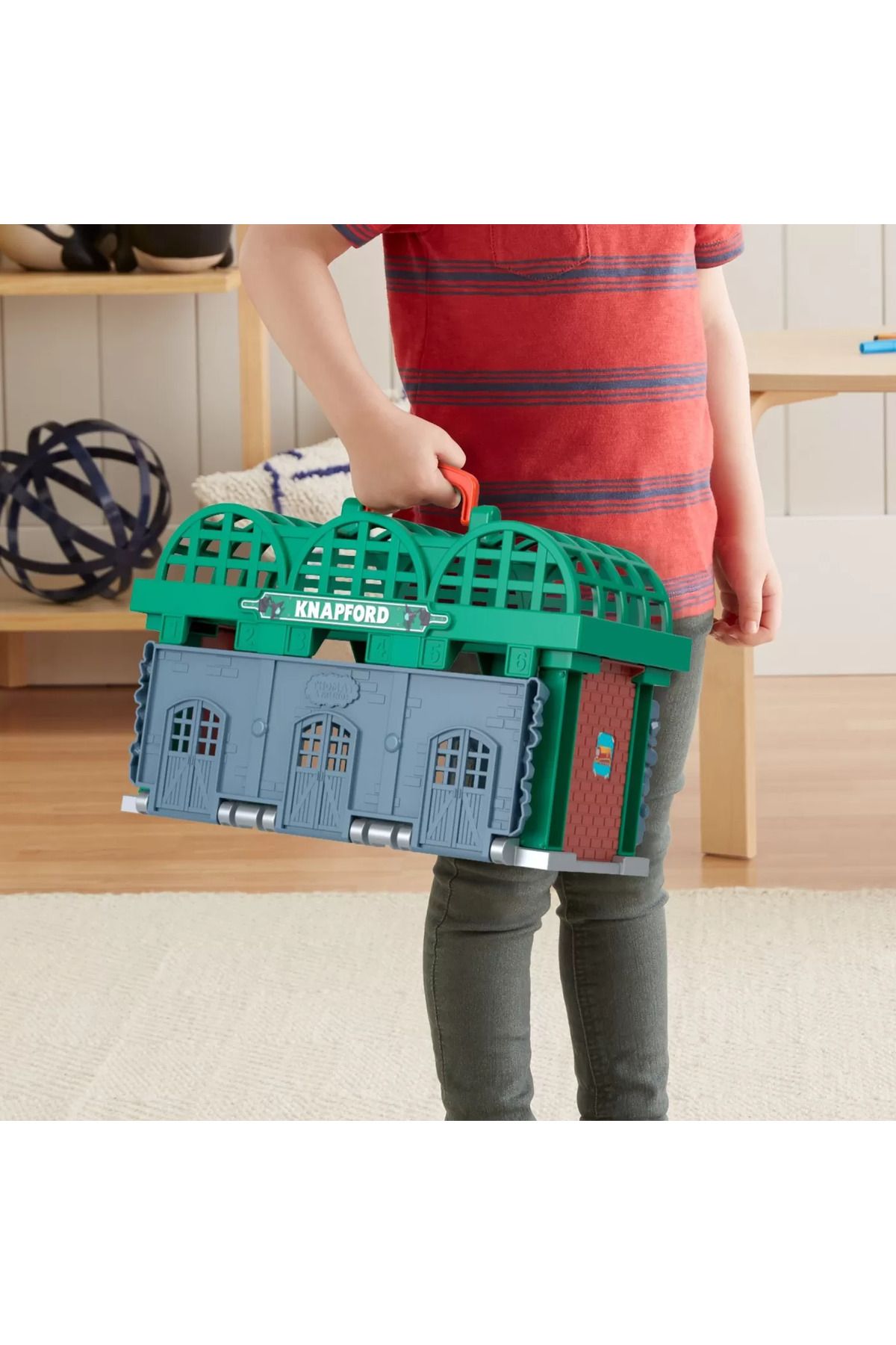 mattel-Thomas Knapford Train Motorized Playset 4