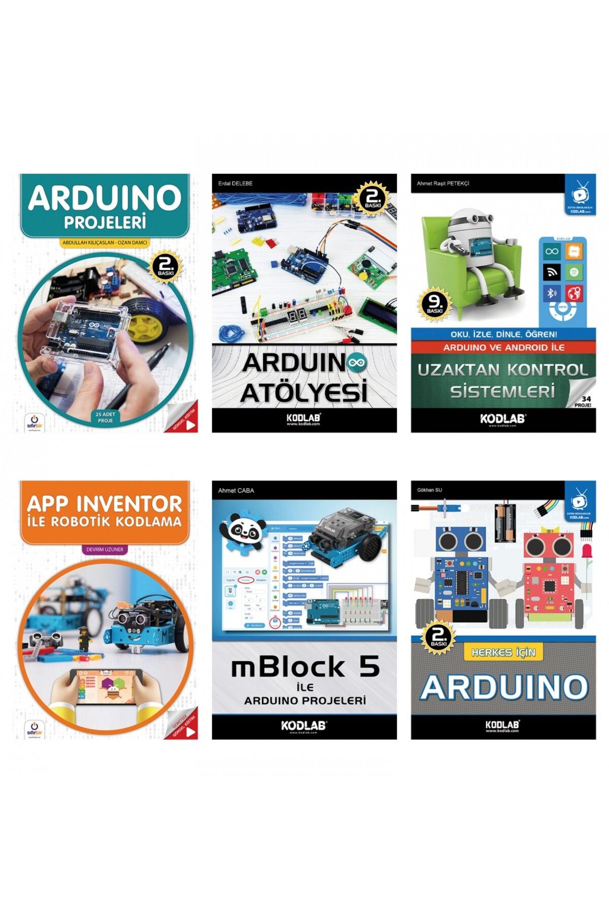 Kodlab Yayın Dağıtım hemenbugun ARDUINO VE ROBOTİK KODLAMA SETİ
