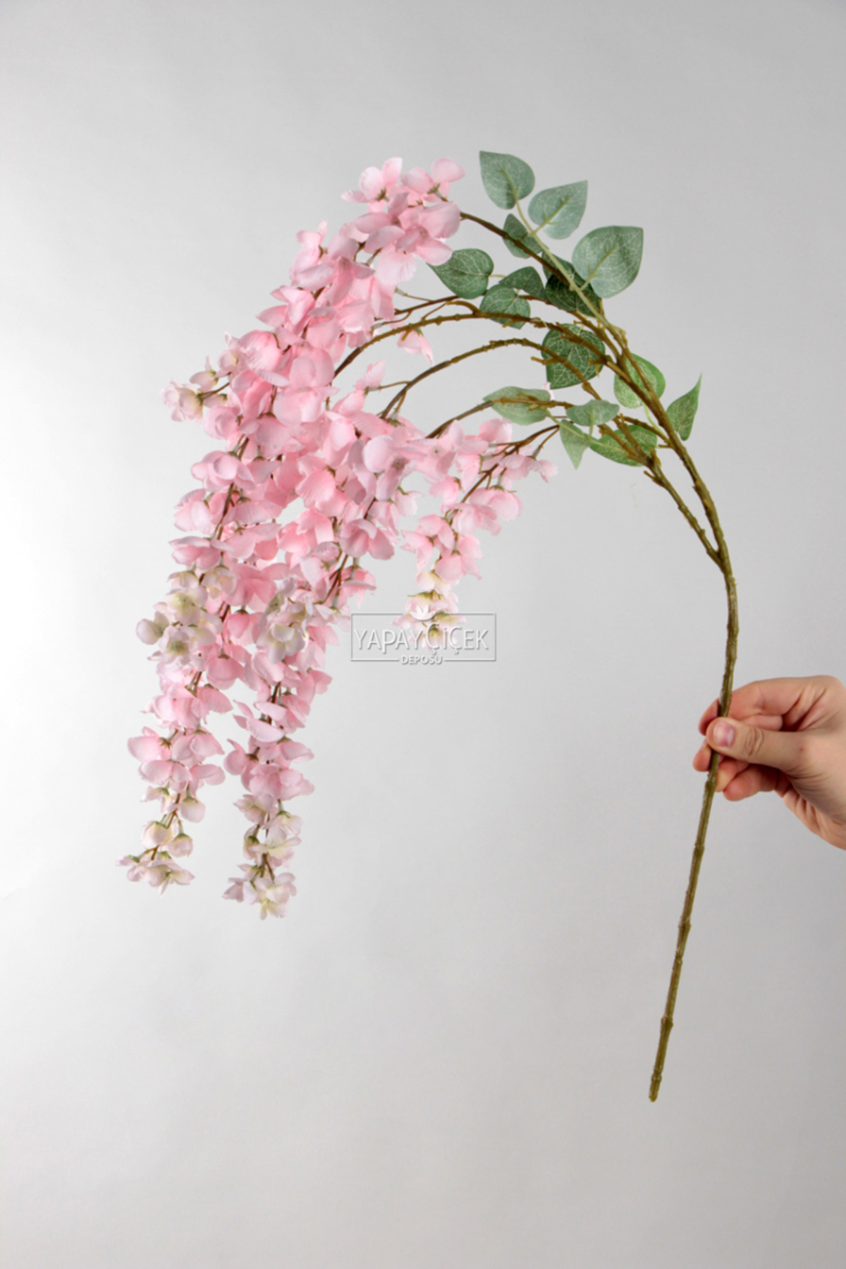 Artificial Flower 6-Piece Hanging Hyacinth 110 cm Pink