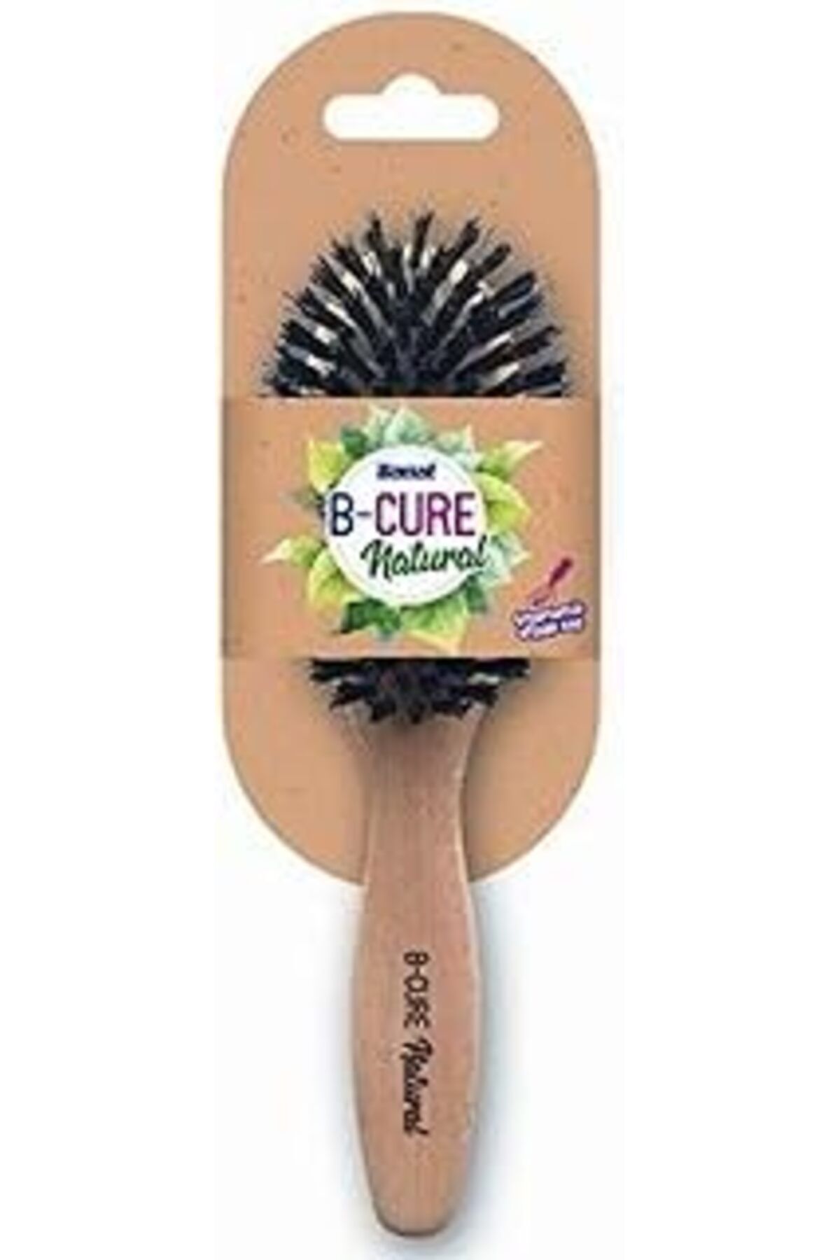 Mu Art Banat B-Cure Natural 645 Uzun Ömürlü Ahşap Tarama Fırçası