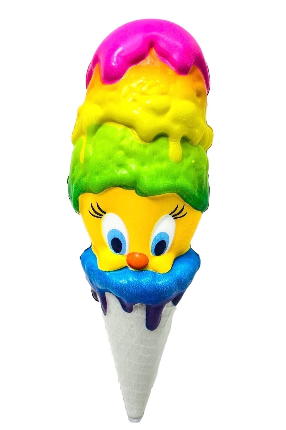 toysandmore-Tweety Squishy Nostalgia Character Pop It Tiviti Sukushi 18 Cm 3