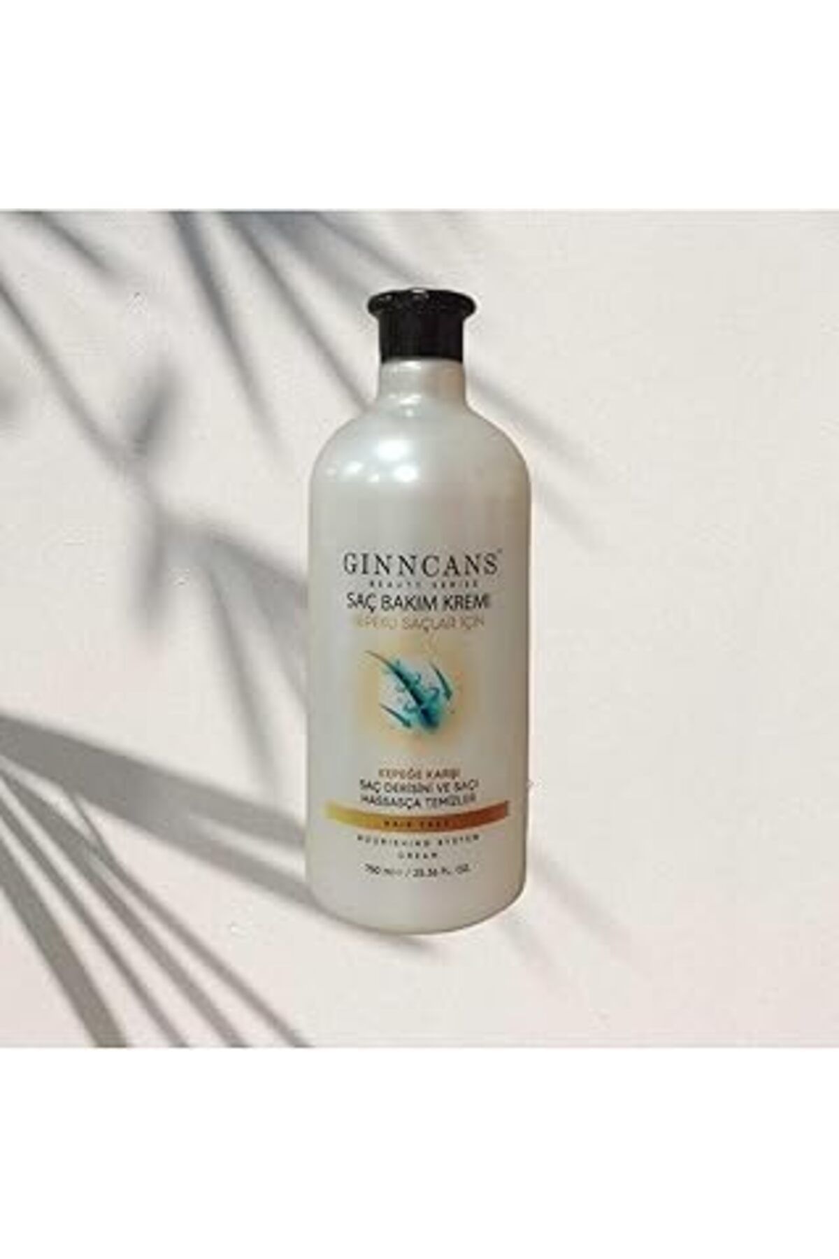 Qedii Cosmetic & Cosmetics By Ginncans Saç Bakım Kremi Beauty Kepekli Saçlar Için 750Ml
