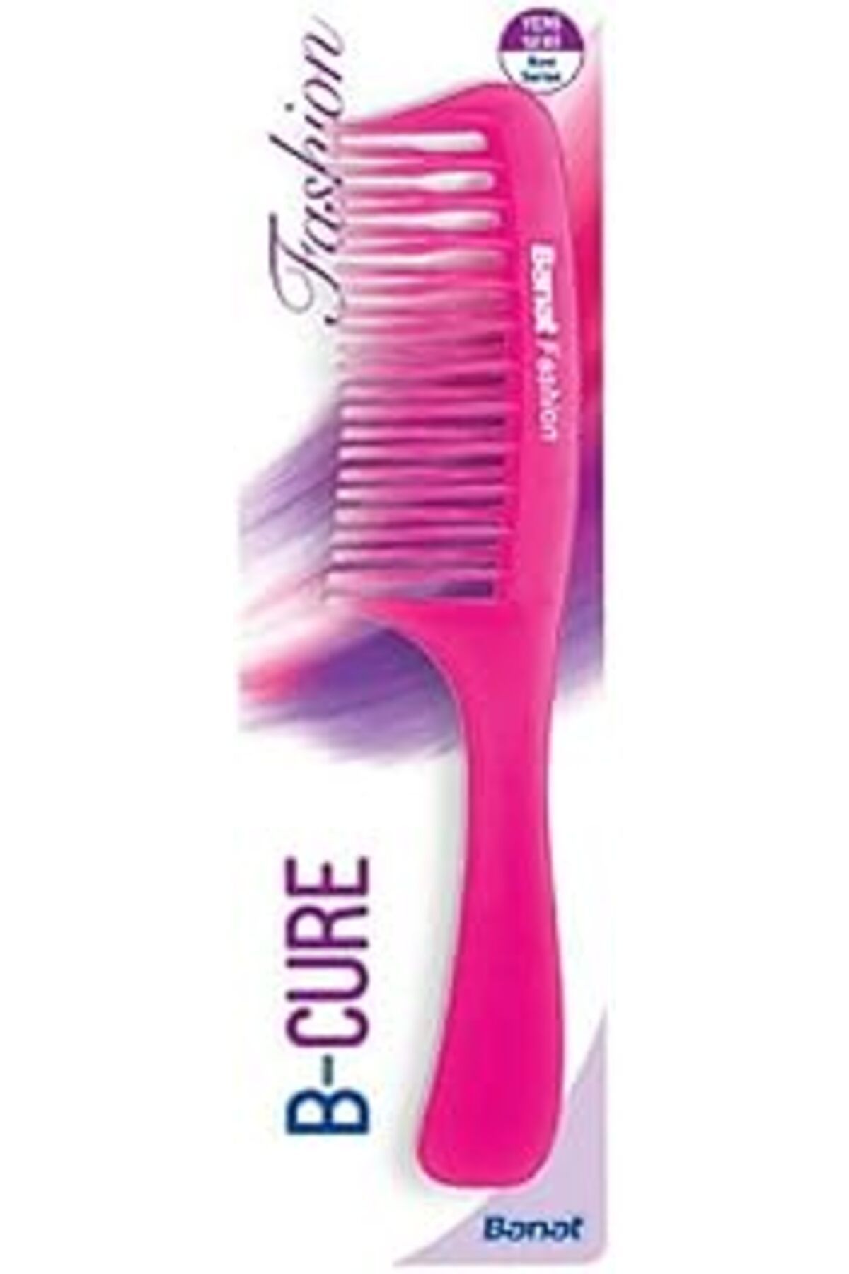 Mu Art Banat B-Cure Fashion 115 Saplı Açma Tarağı (Pembe)