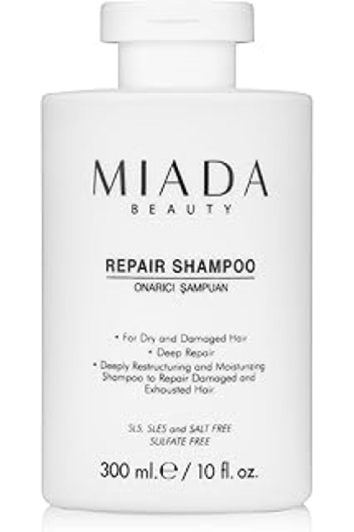 Qedii Miada Beauty Repair Shampoo - Onarıcı Şampuan 300 Ml