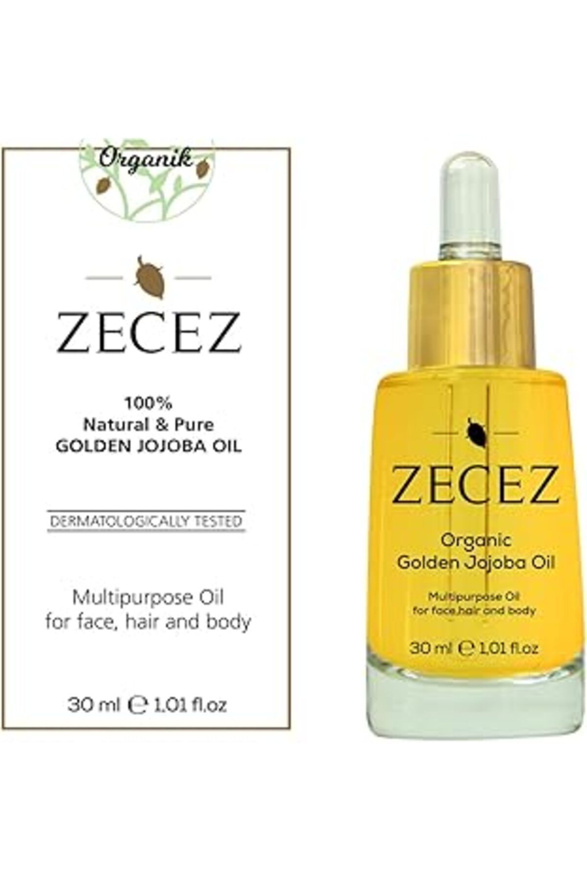Qedii Zecez Organik Jojoba Yağı 30Ml