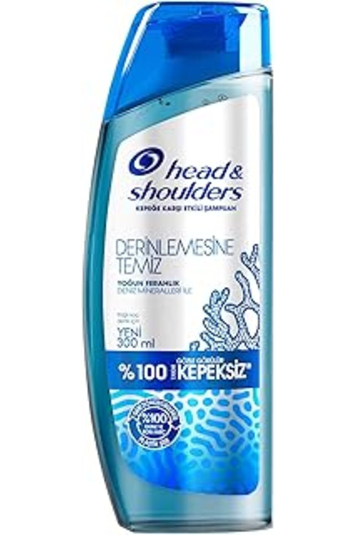 Qedii Head & Shoulders Derinlemesine Temizlik Şampuan Yoğun Ferahlık Deniz Mineralleri 300 Ml
