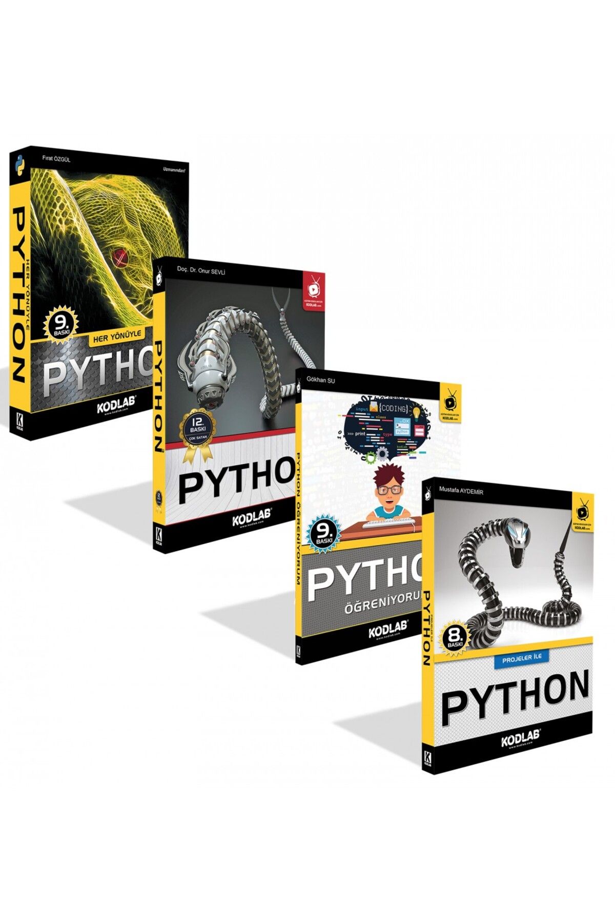 Kodlab Yayın Dağıtım hemenbugun BAŞLANGIÇTAN UZMANLIĞA PYTHON SETİ