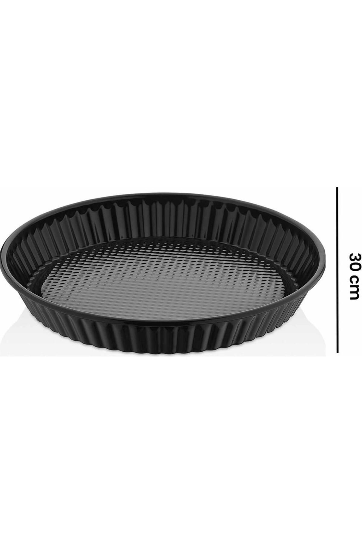 Sinbo-Fireproof Non-Stick Enamel Pie Cake Mold 30cm 5