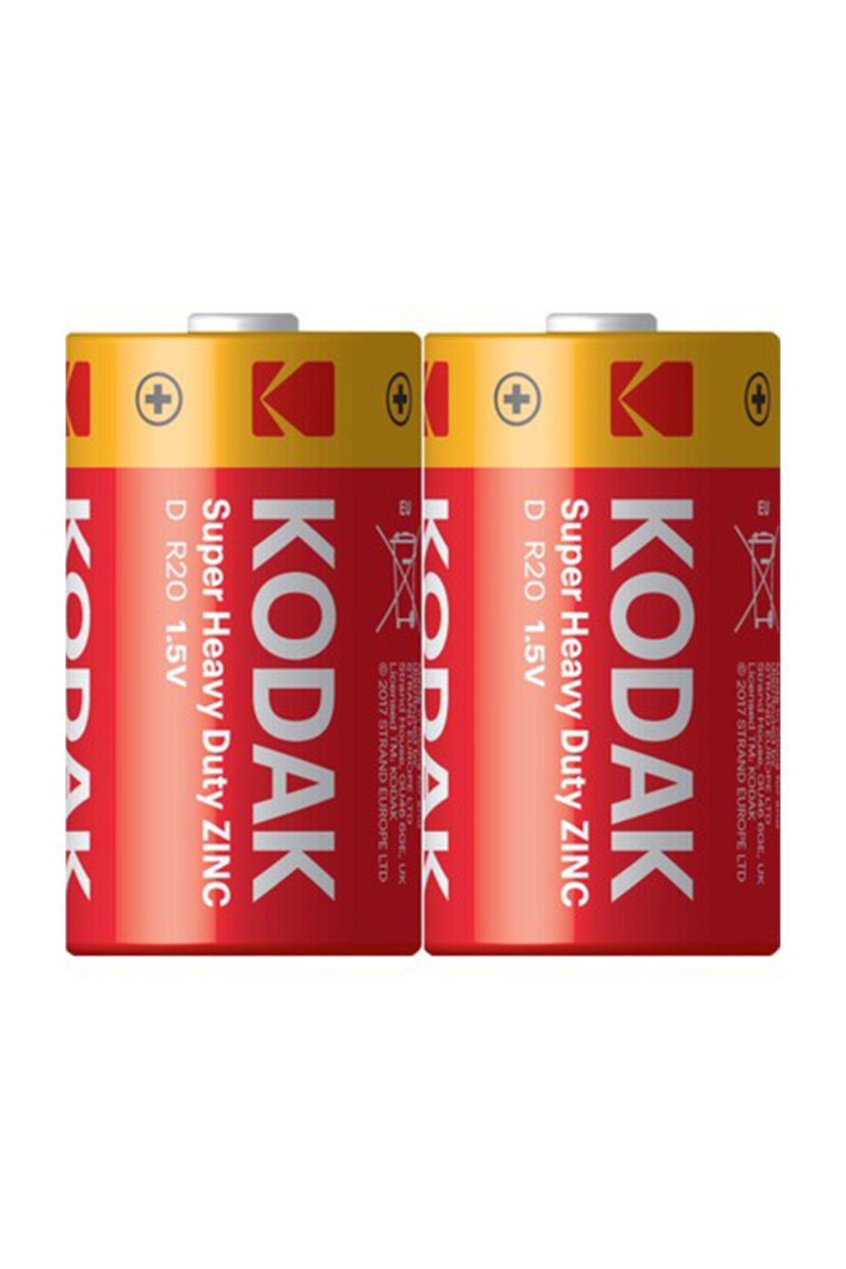 Kodak SUPER HEAVY DUTY D BOY (R20) PİL (2Lİ PAKET)