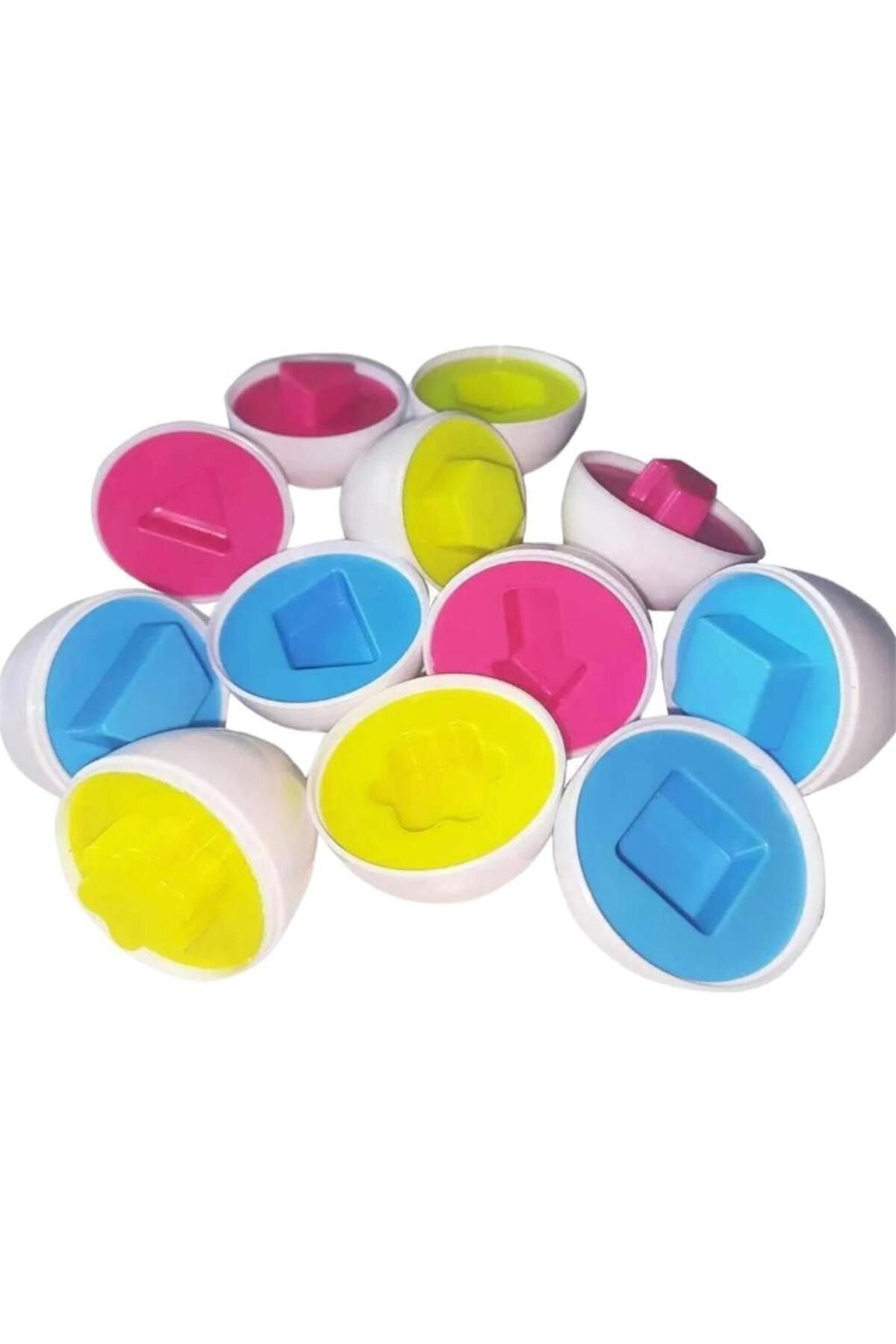 Matching 6 Eggs in 12 Pieces Baby Activity Dexterity Imagination