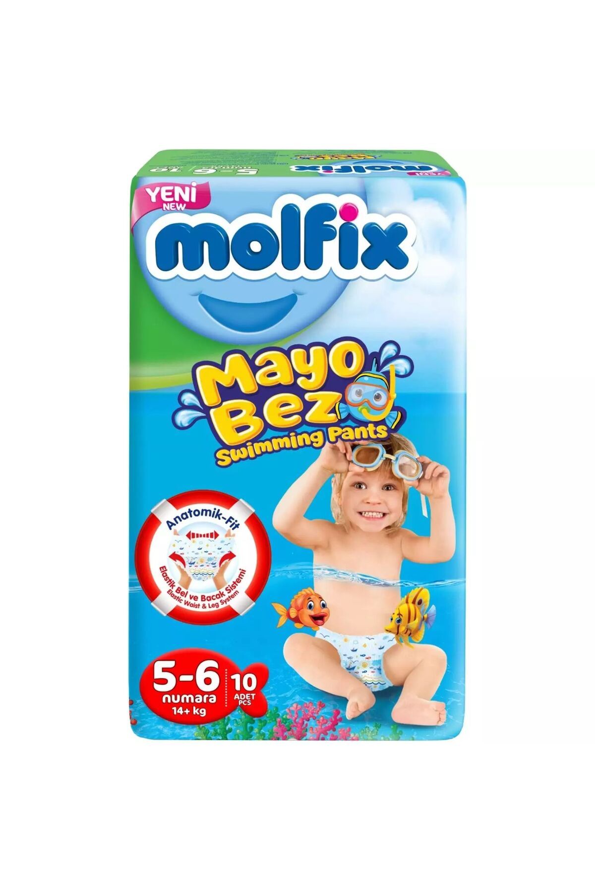 Molfix Mayo Bez 5-6 Beden 14+ Kg 10 Adet