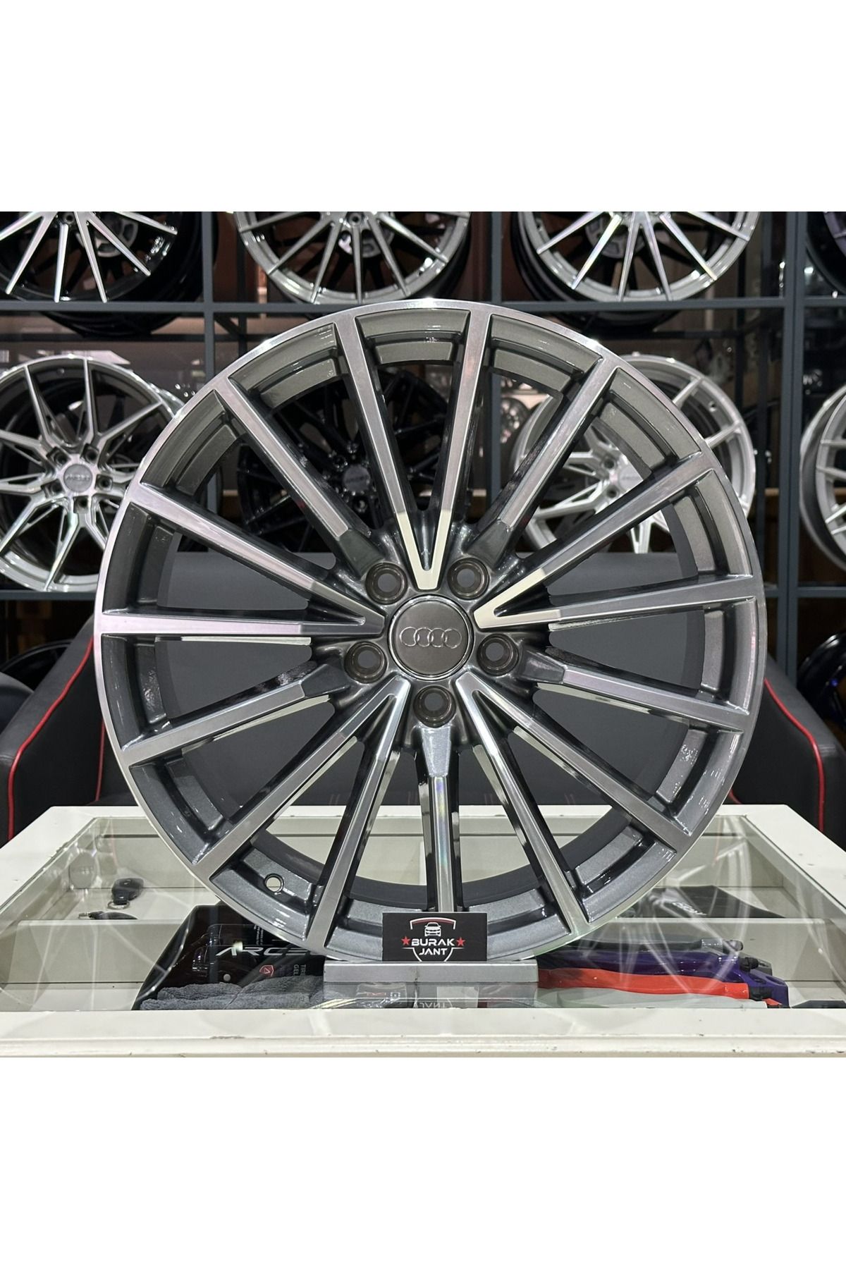 powcan 17 İNÇ 5X112 A3 A4 A5 A6 UYUMLU SLİNE JANT MODELİ (4ADET)