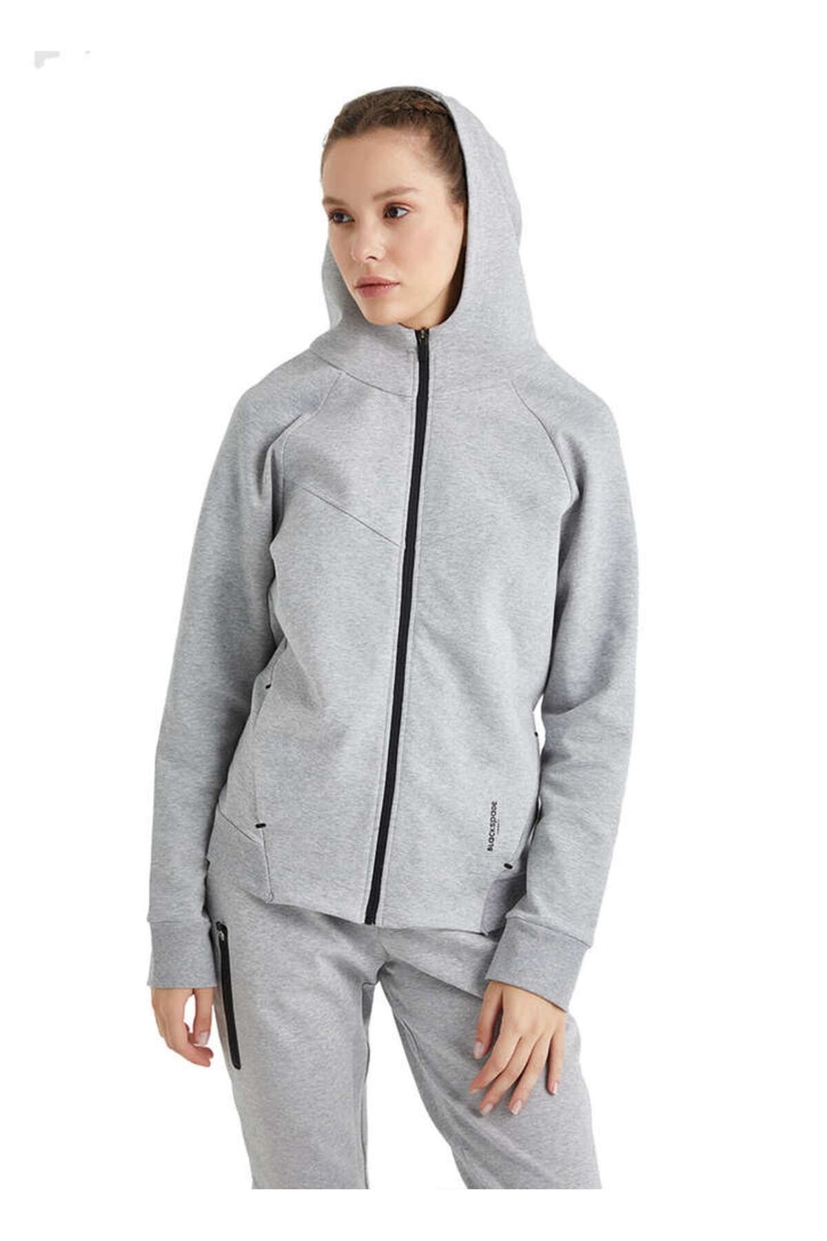Blackspade Kadın Sweatshirt 80019 - Gri görsel 5