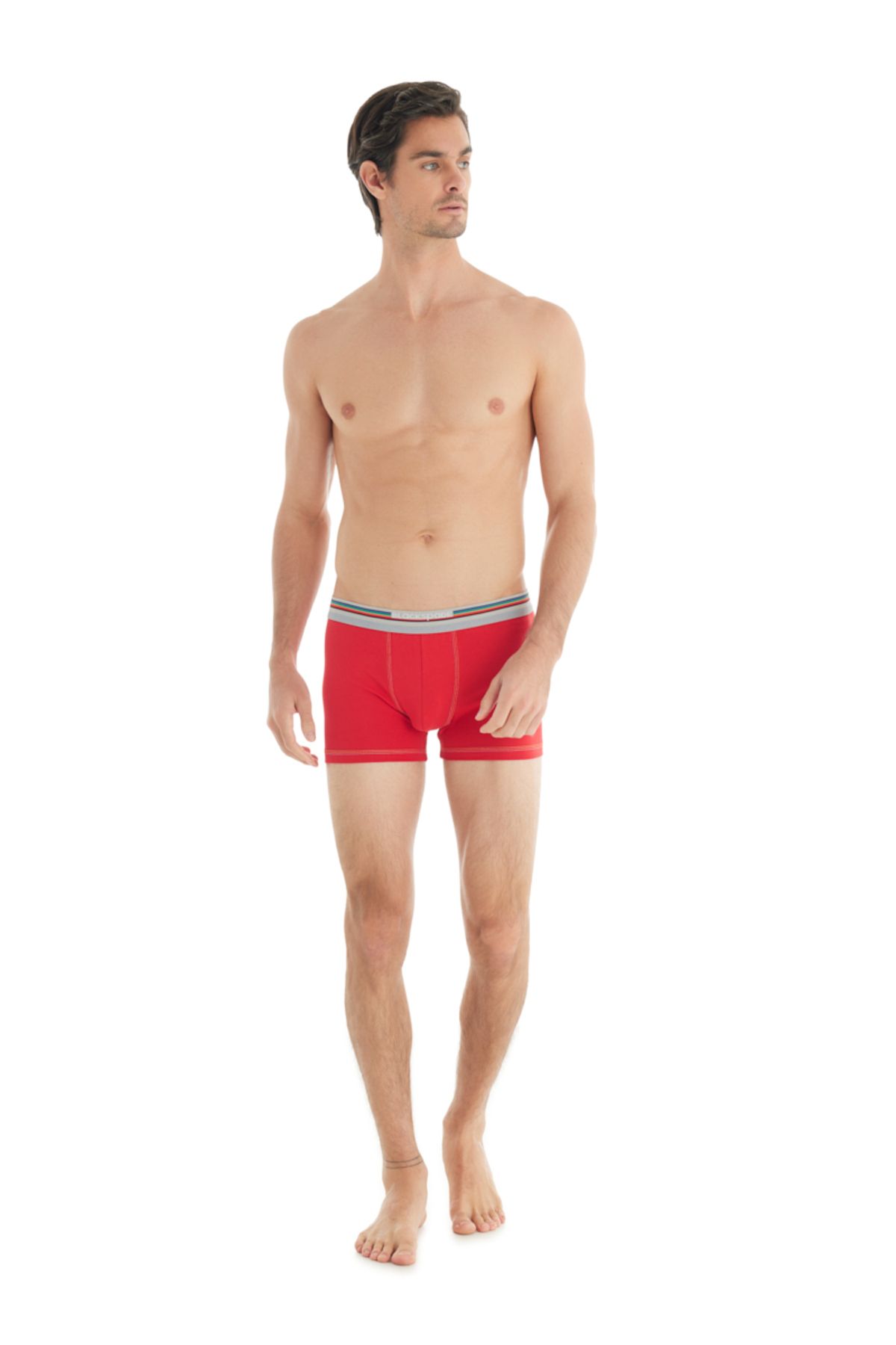 Blackspade-Ανδρικά Cotton Elastane Boxers Χρώματα 9550 - Κόκκινο 4