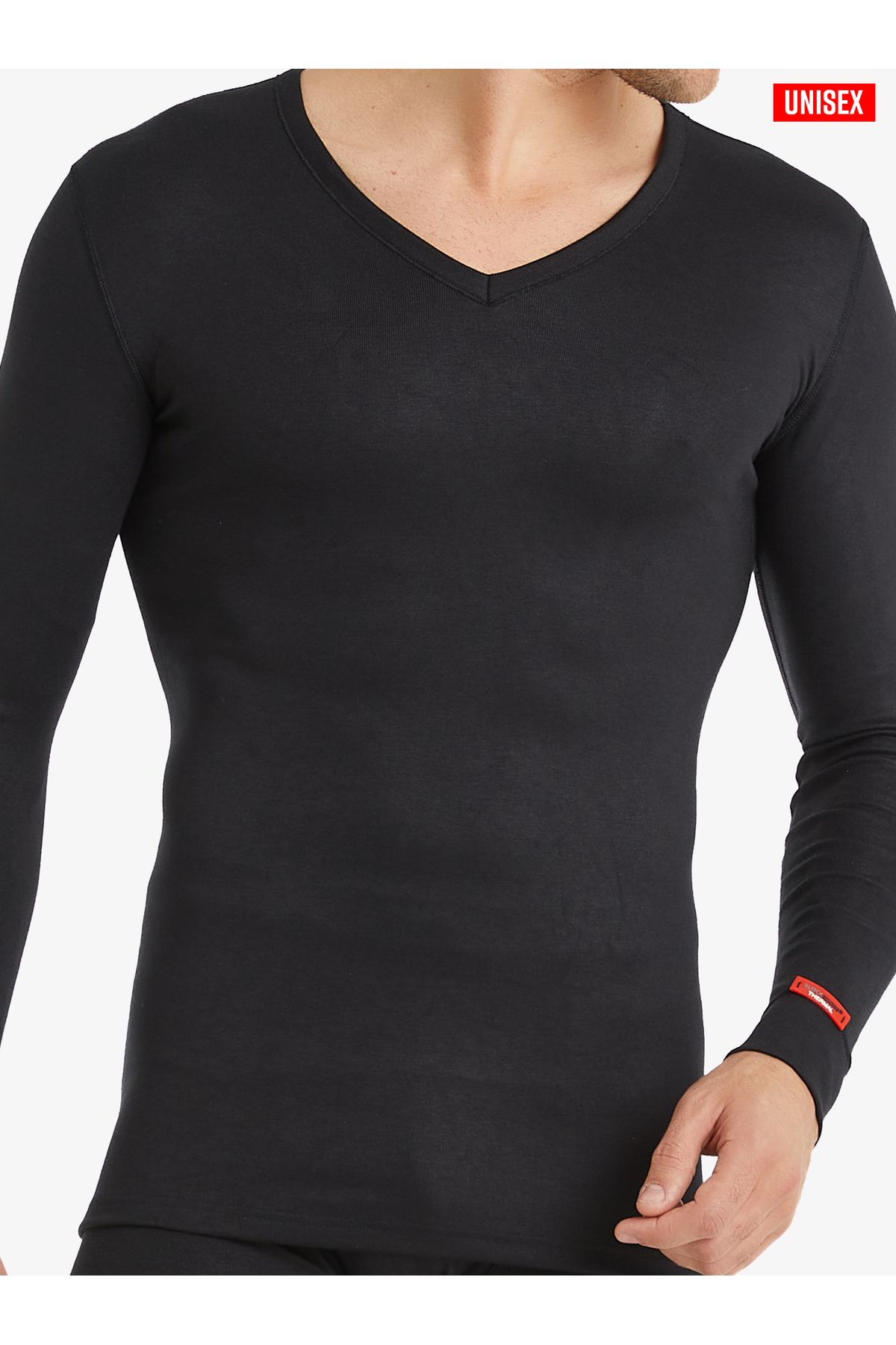 Blackspade-Tricou termic unisex Level 2 1257 - Negru 4