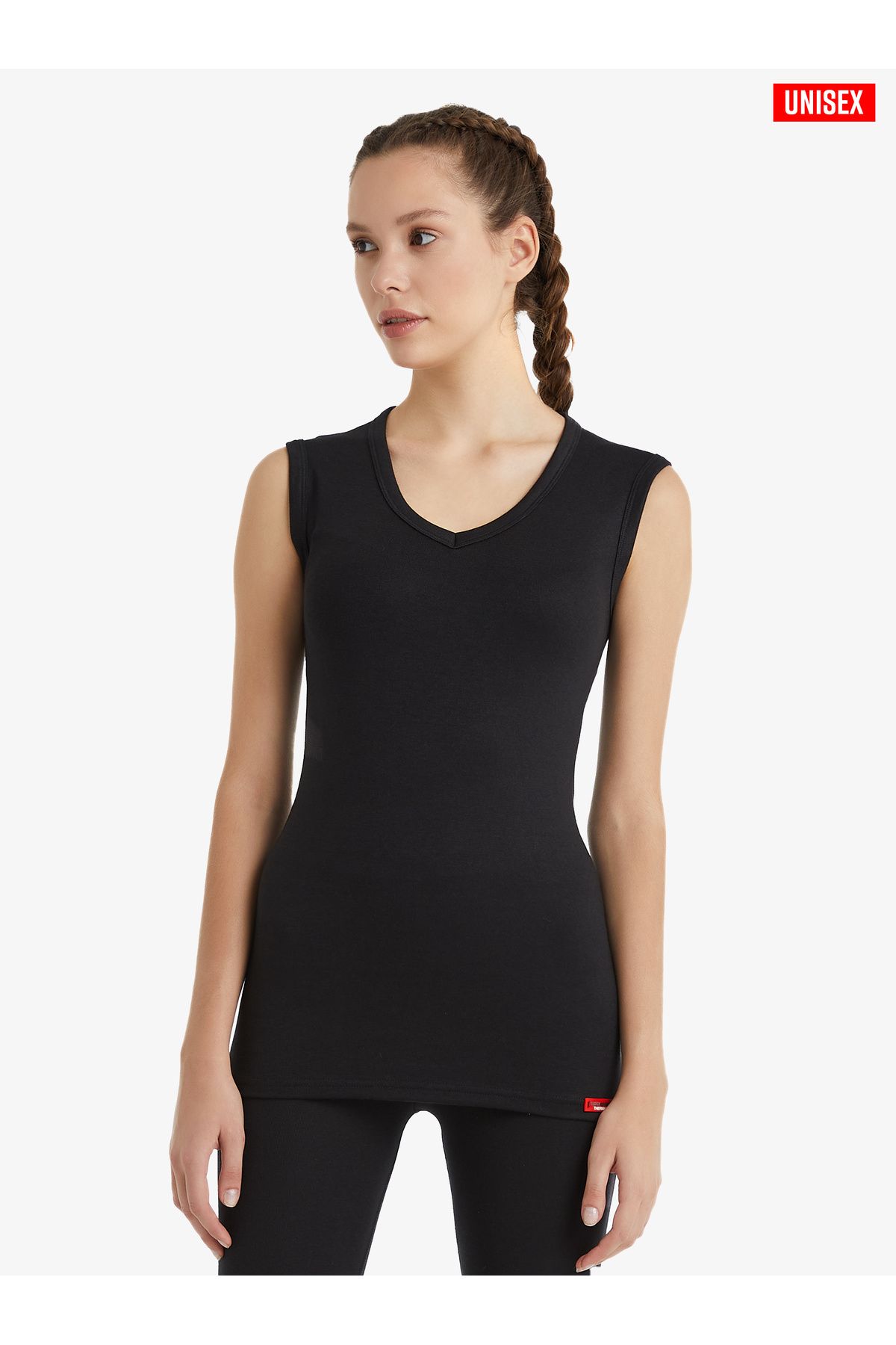 Blackspade-Unisex Thermal T-Shirt Level 2 9243 - Black 3