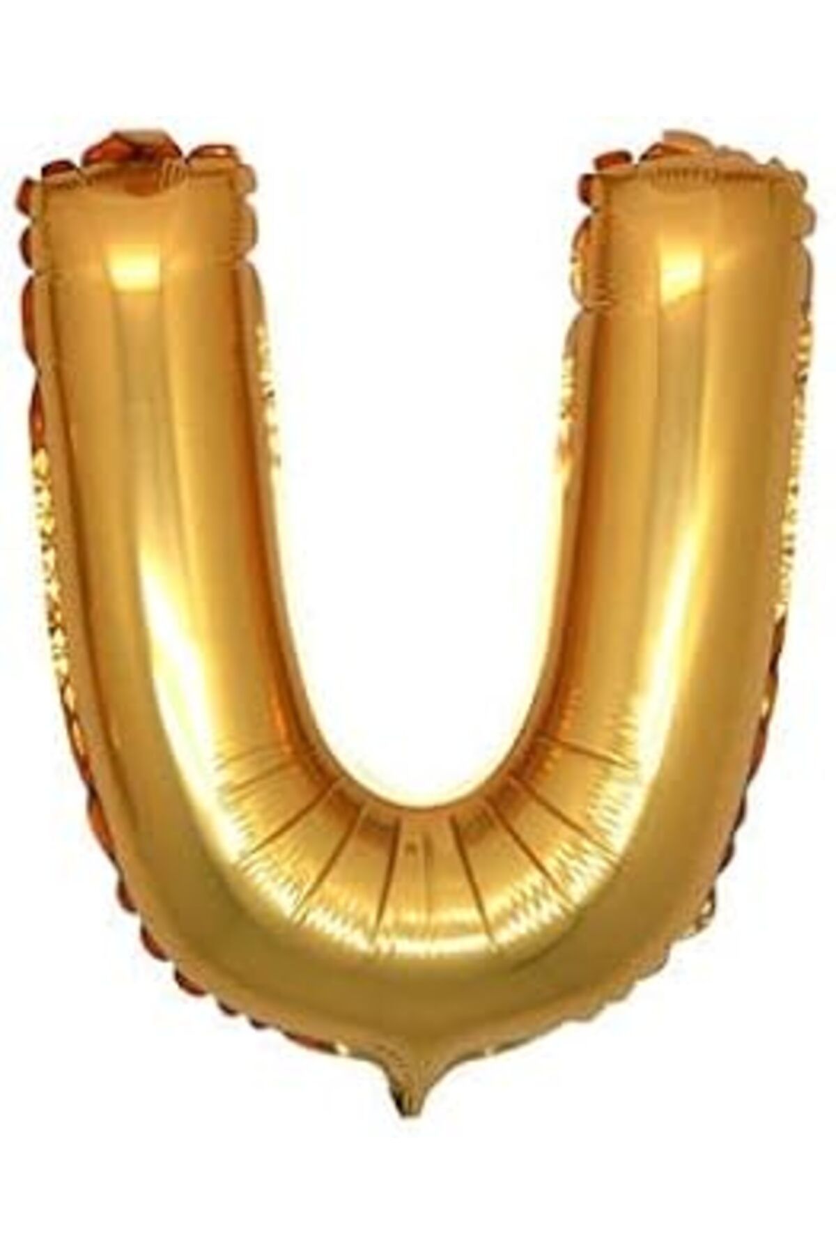 Mu Art Benim Marifetlerim - U Harfi Altın Folyo Balon 40 İnch 90 Cm