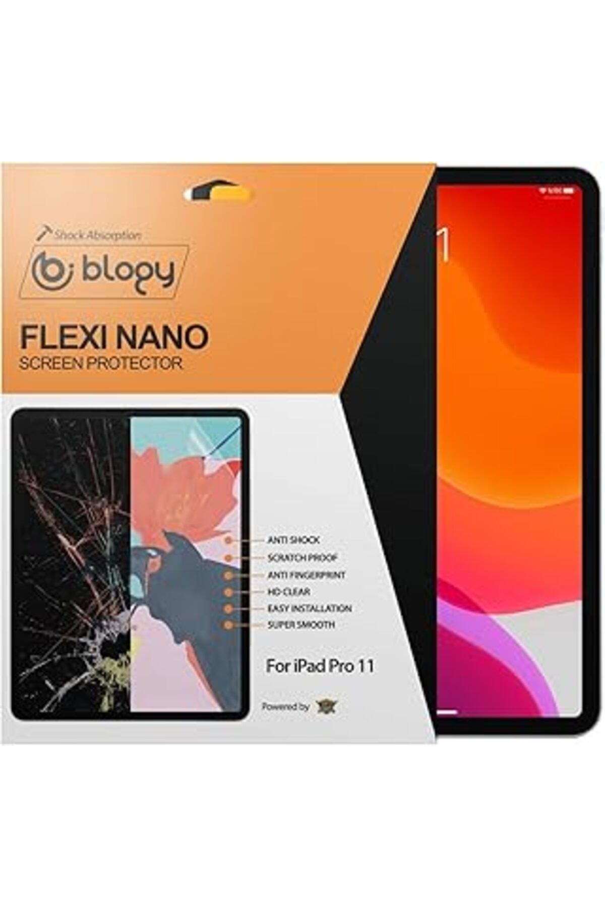 Pazarcan Blogy Ipad Pro 11 / Ipad Air 5/4 2022/2020 10,9 Flexi Nano Ekran Koruyucu