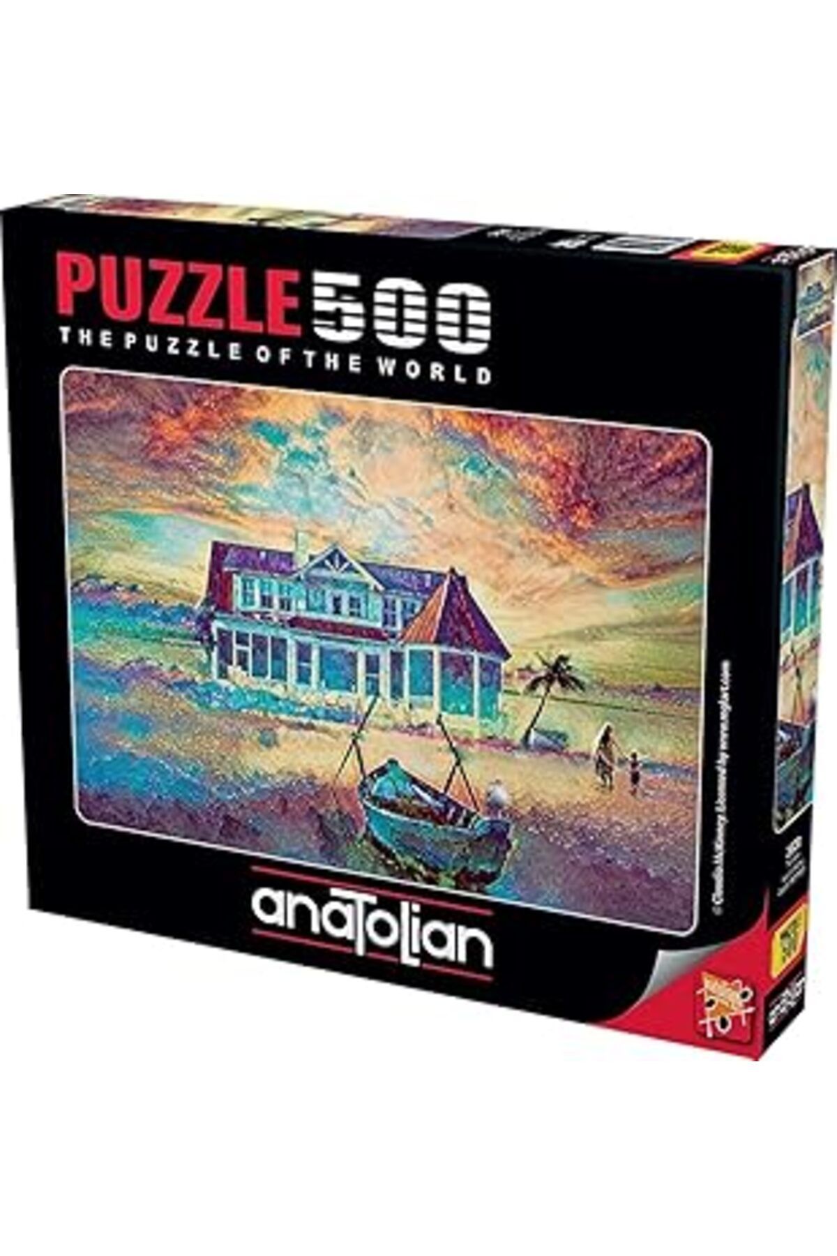 Hepta Collection Anatolian Puzzle - Tatil Evi / 500 Parça Puzzle, #3626