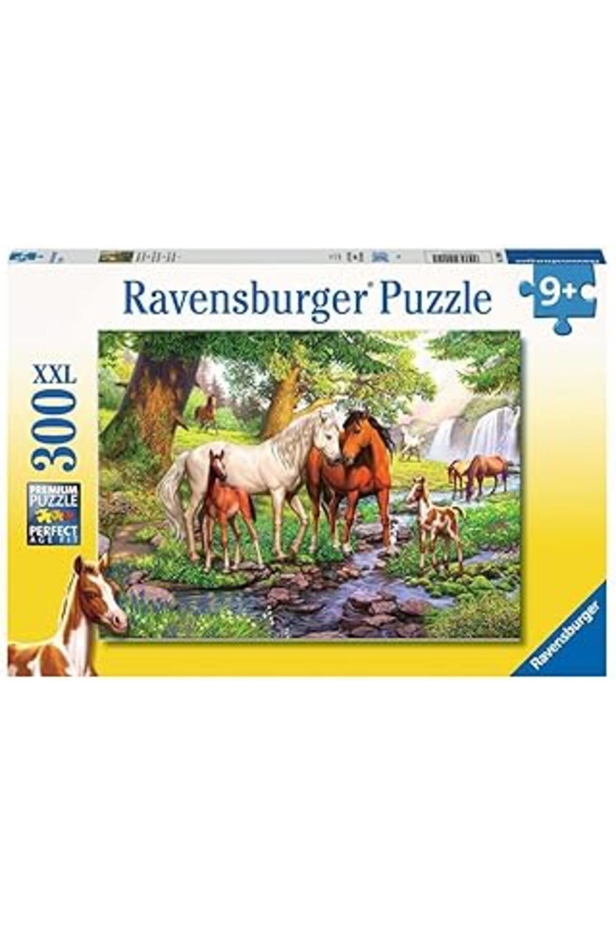Hepta Collection Ravensburger Puz Nehirde Atlar Yapboz, 300 Parça