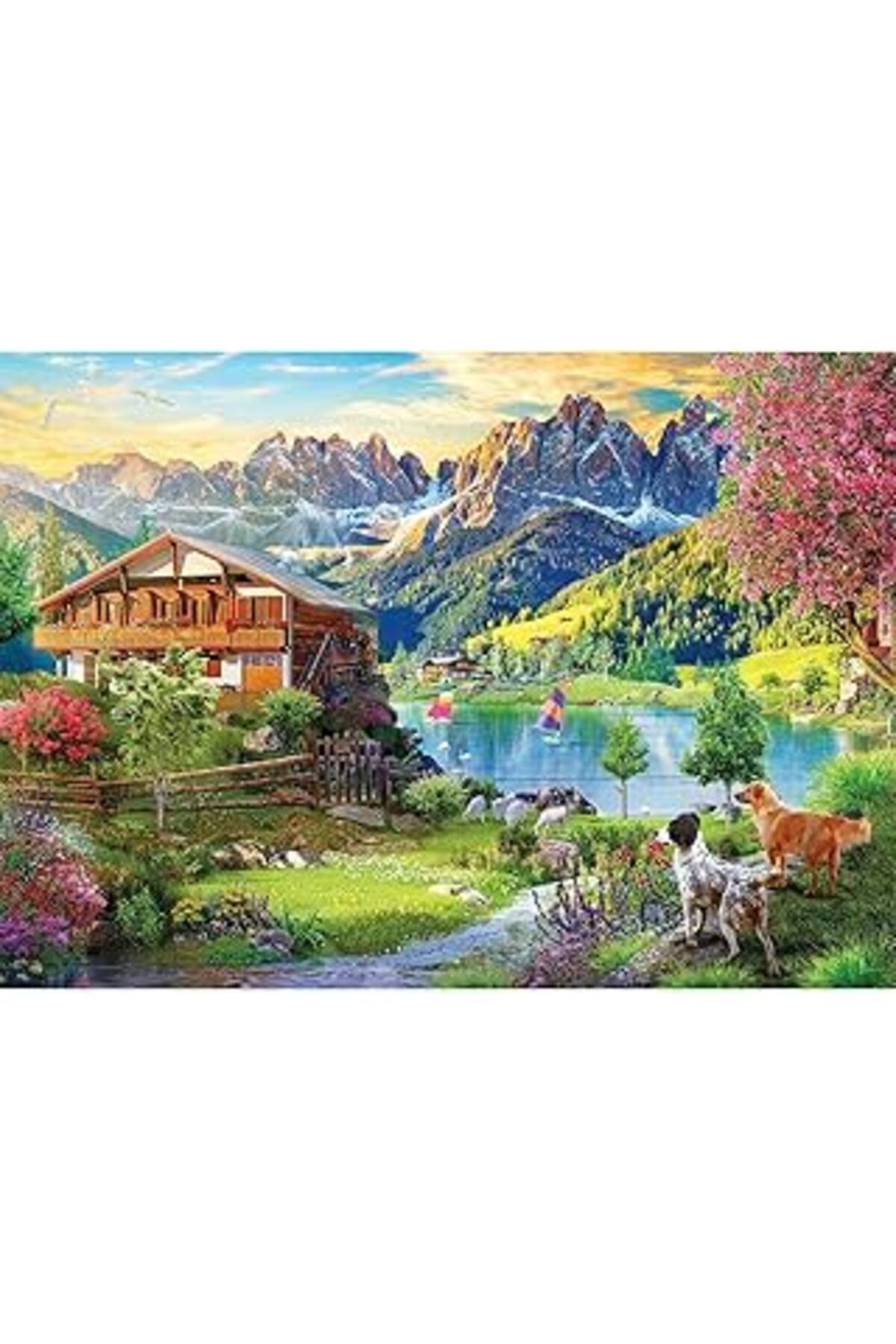 Mu Art Anatolian Puzzle - Dolomit Dağları / 3000 Parça Puzzle, 4928