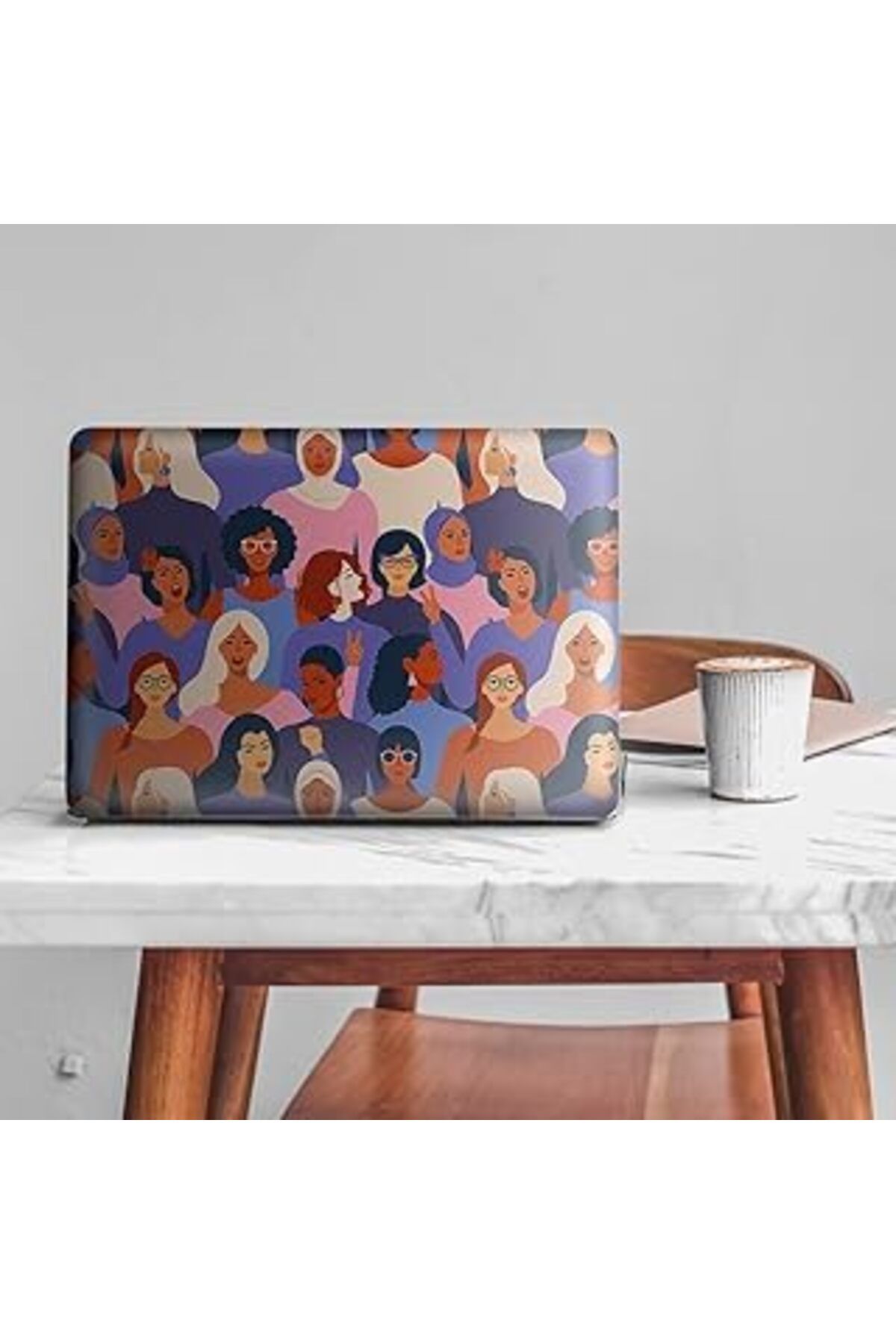 Mu Art Artikel Kadınlar Desen Notebook Sticker