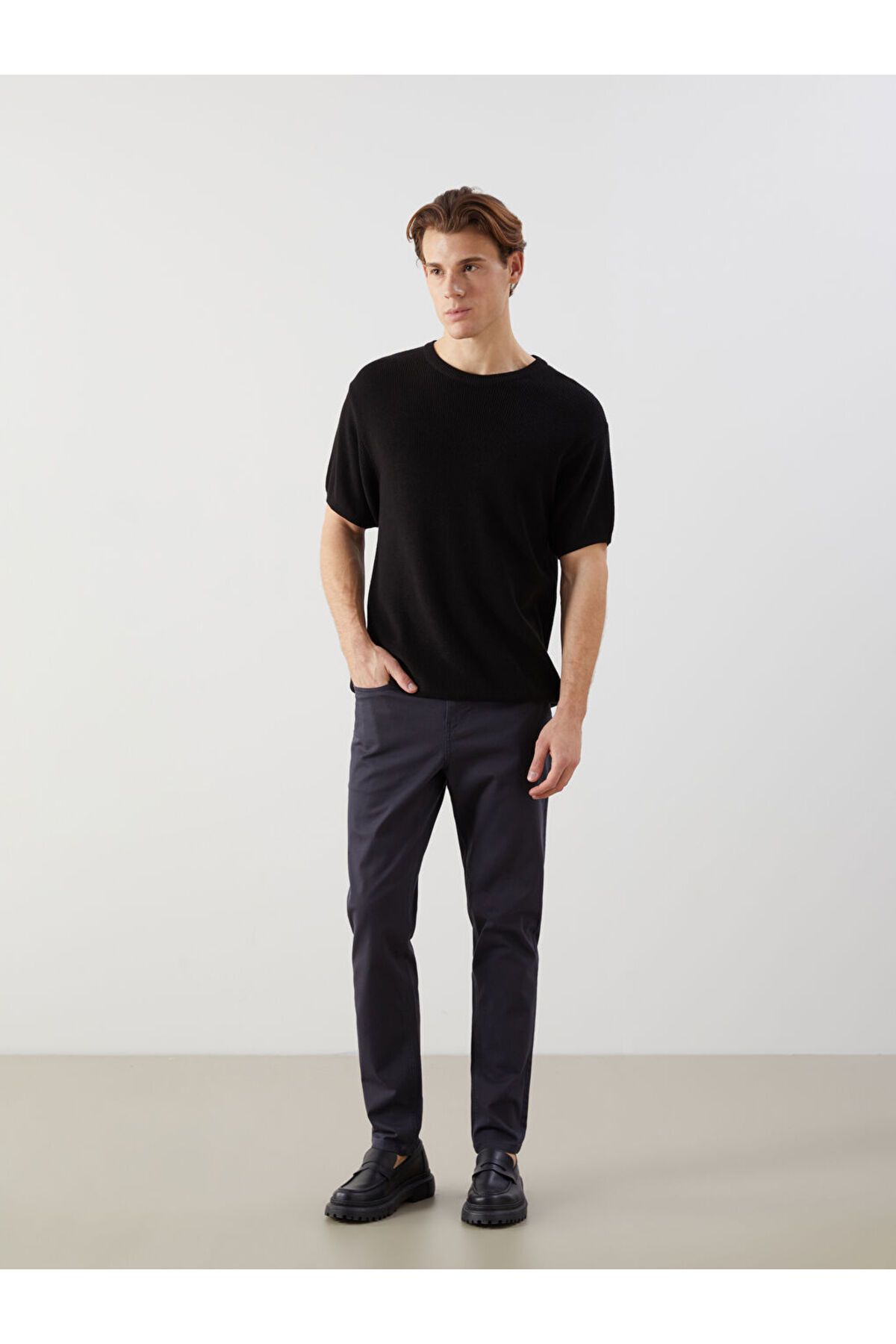 LC Waikiki Dar Kalıp Gabardin Erkek Chino Pantolon
