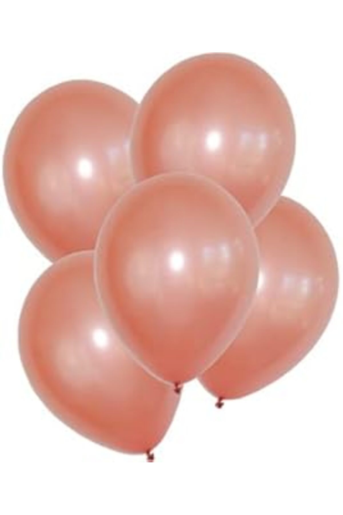 Hepta Collection Benim Marifetlerim - Metalik Rose Gold Balon 12 İnch 10 Adet