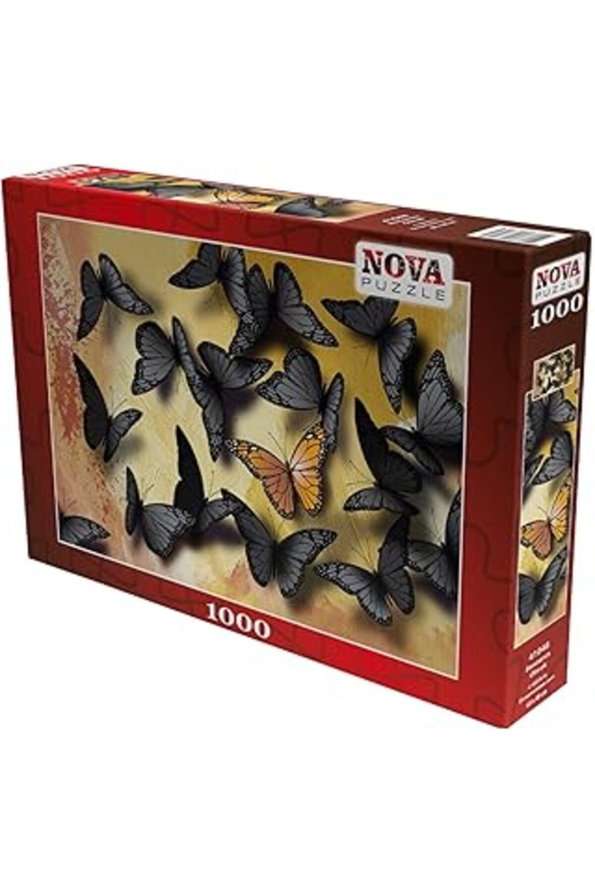 Mu Art Nova Puzzle 1000 Parça Benzersiz Olmak - Kelebekler