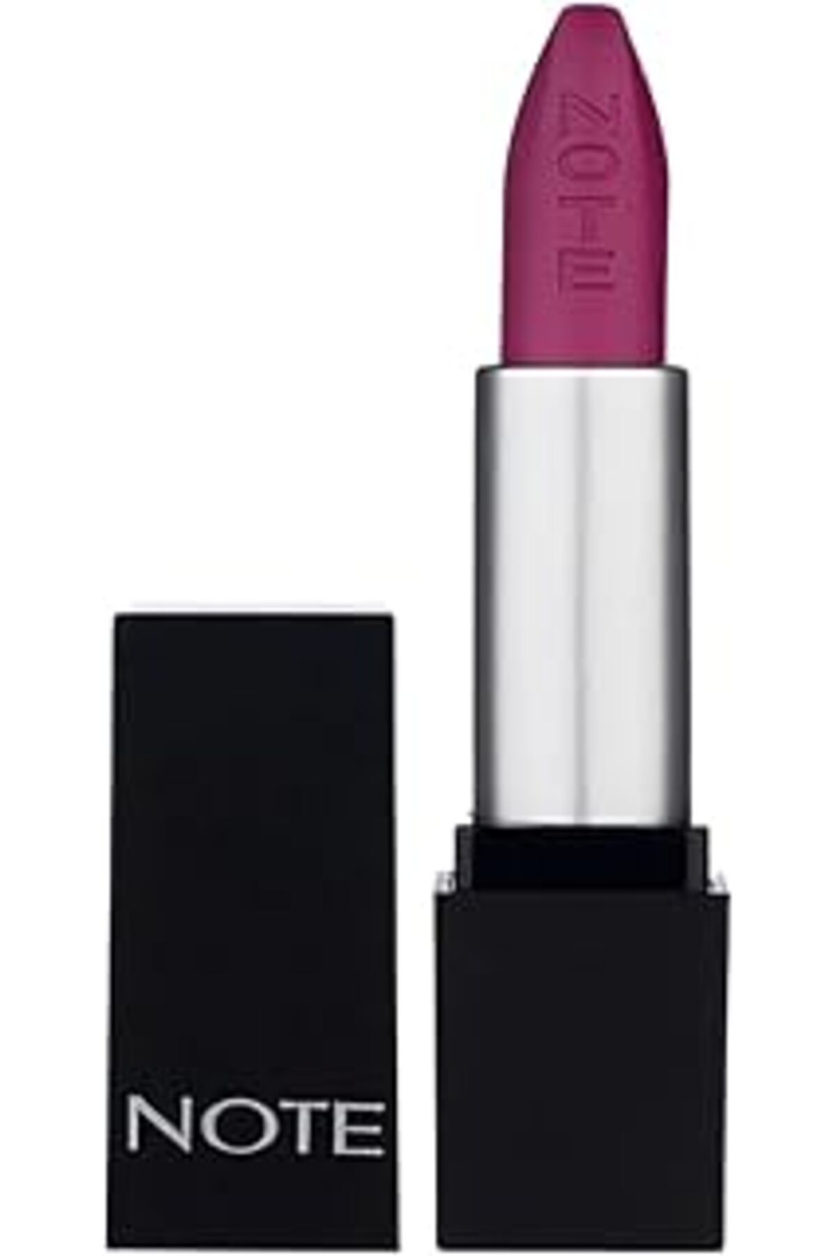 Mu Art Ahşap Note Mattever Lipstick Yarı Mat Saten Bitişli Ruj 10 Shocking Fuschia - Mor