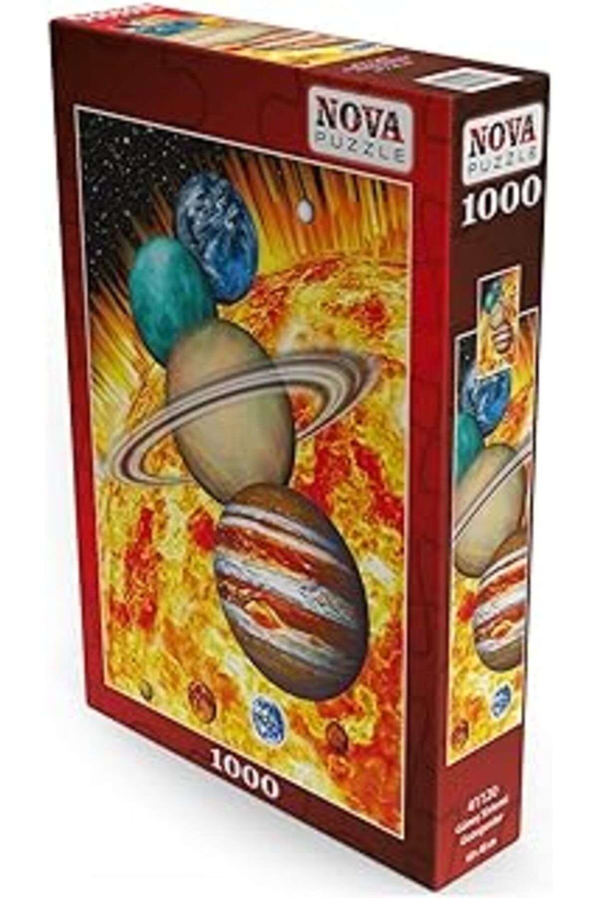 Mu Art Nova Puzzle Güneş Sistemi - Gezegenler - 1000 Parça Puzzle