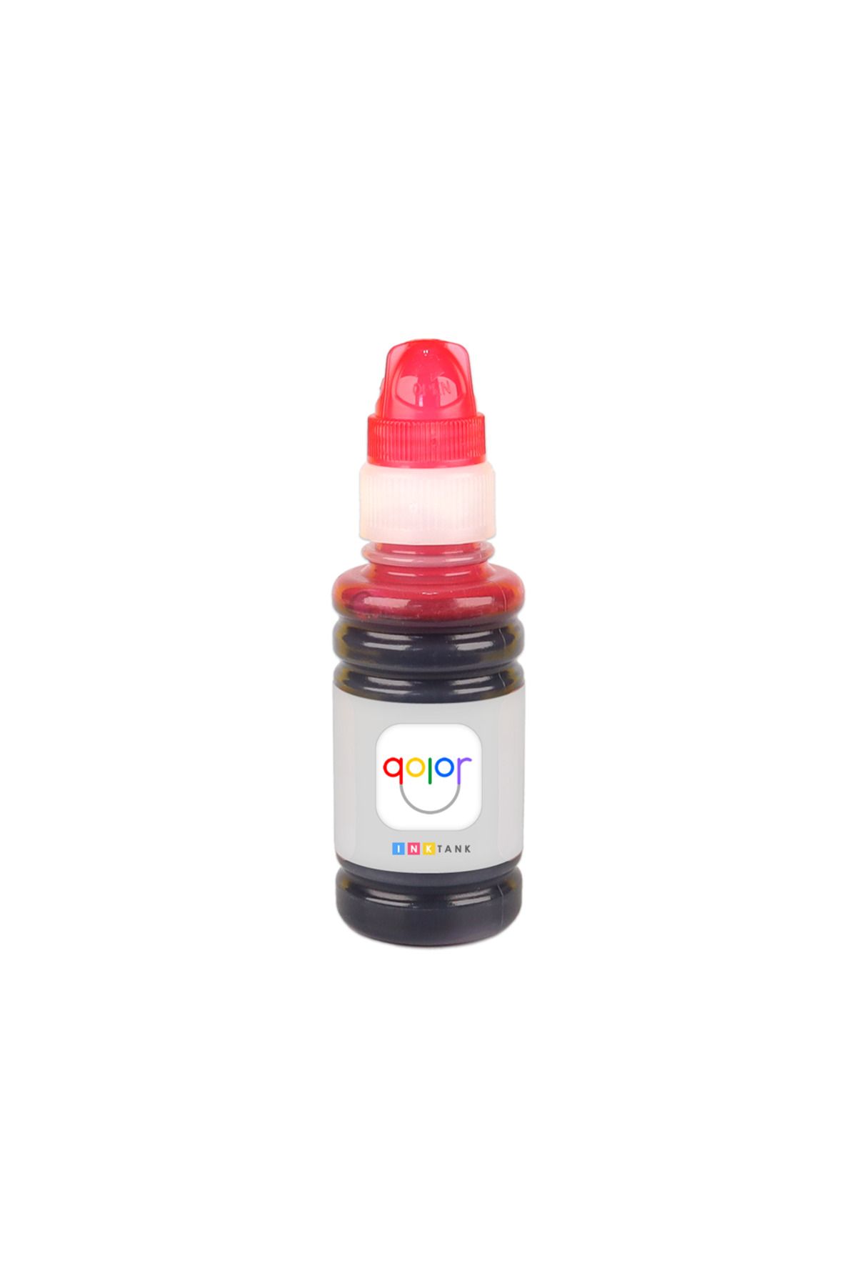 qolor-Red Printer Ink for Canon Gi-490 - 70 ml 1