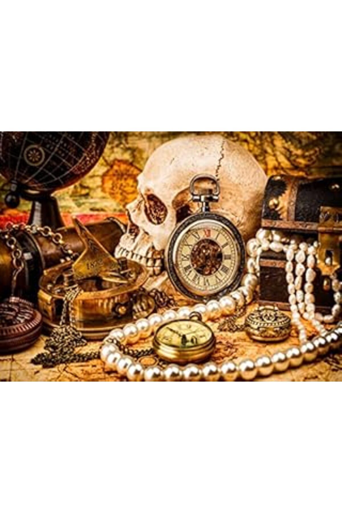Pazarcan Nova Puzzle 1000 Parçalık Hazine Sandığı Puzzle