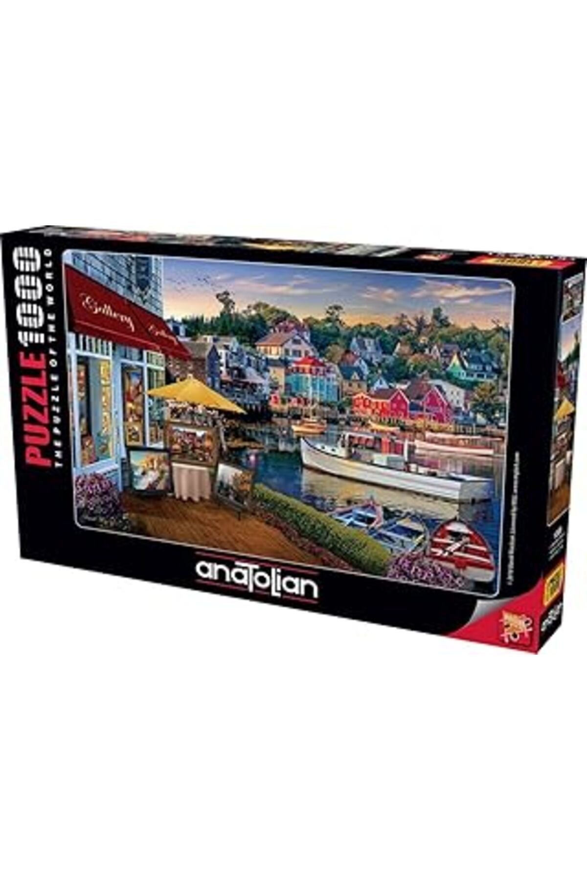 Pazarcan Anatolian Puzzle - Limandaki Galeri / 1000 Parça, #1069