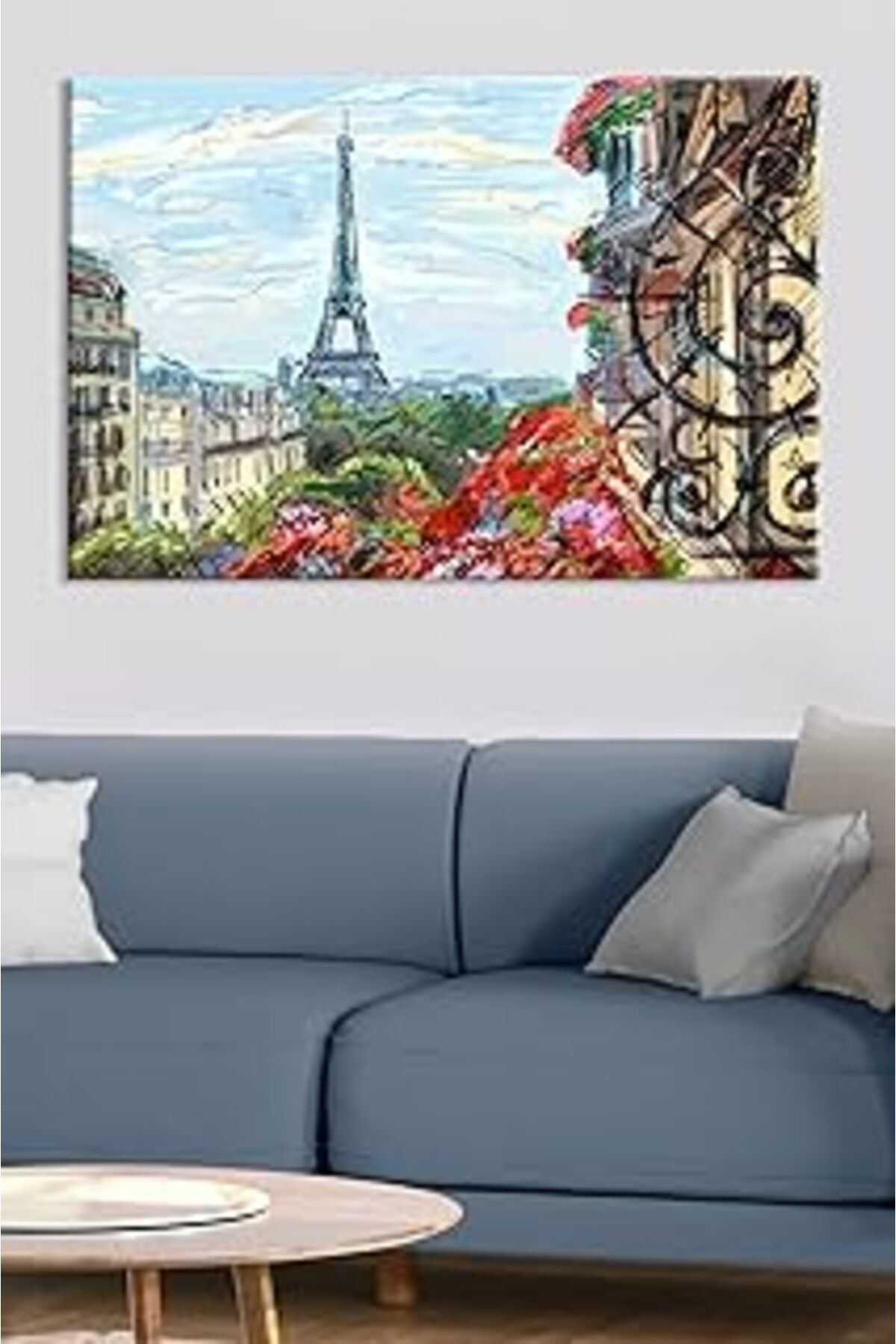 Pazarcan Talya Tablo Eyfel Kulesi Eiffel Tower 50X70 No-9020