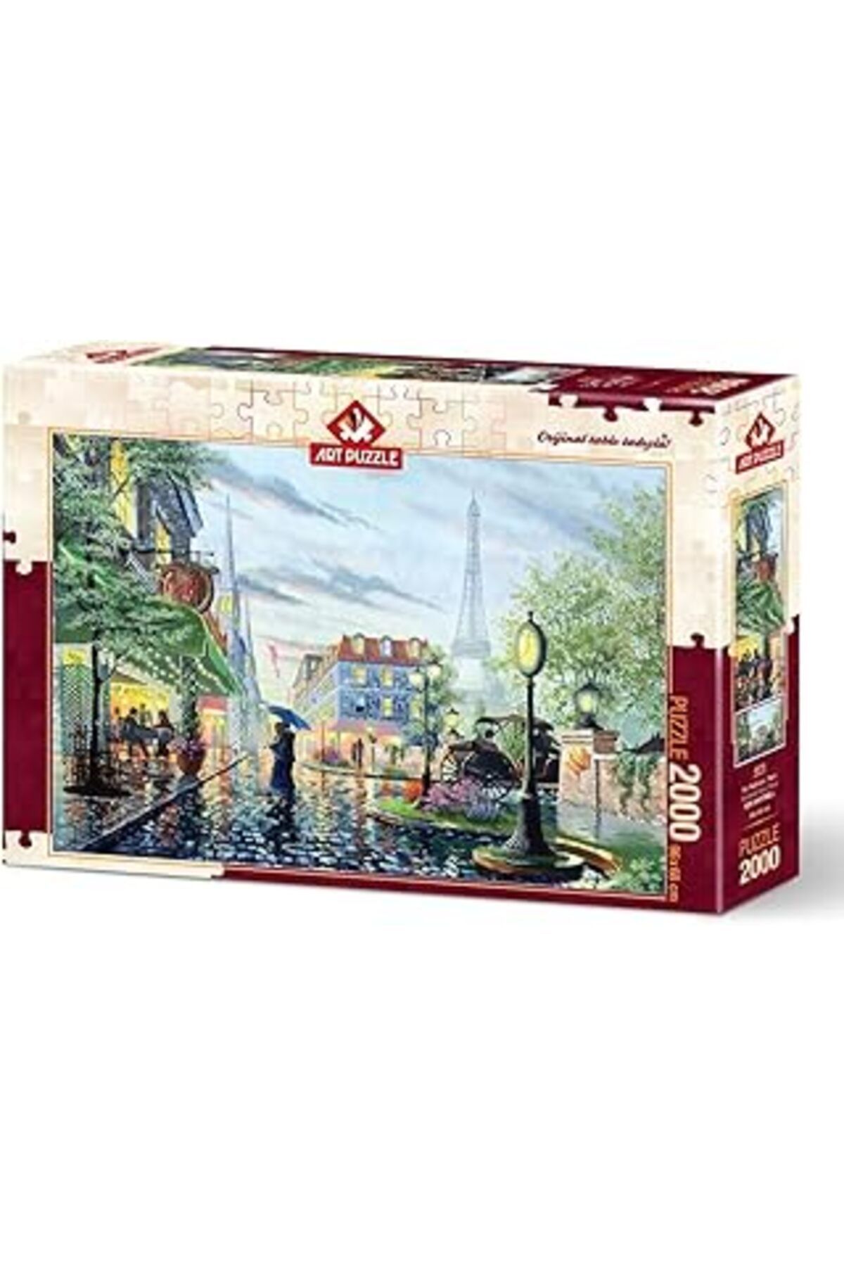Mu Art Art Puzzle Yaz Yağmuru, Paris 2000 Parça Puzzle