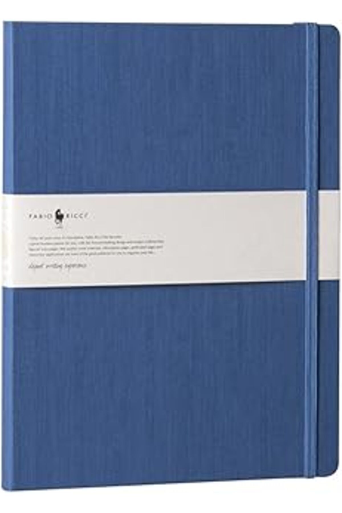 robotrend Fabio Ricci Lepidus 19X25Cm Kareli Saks Mavisi Defter