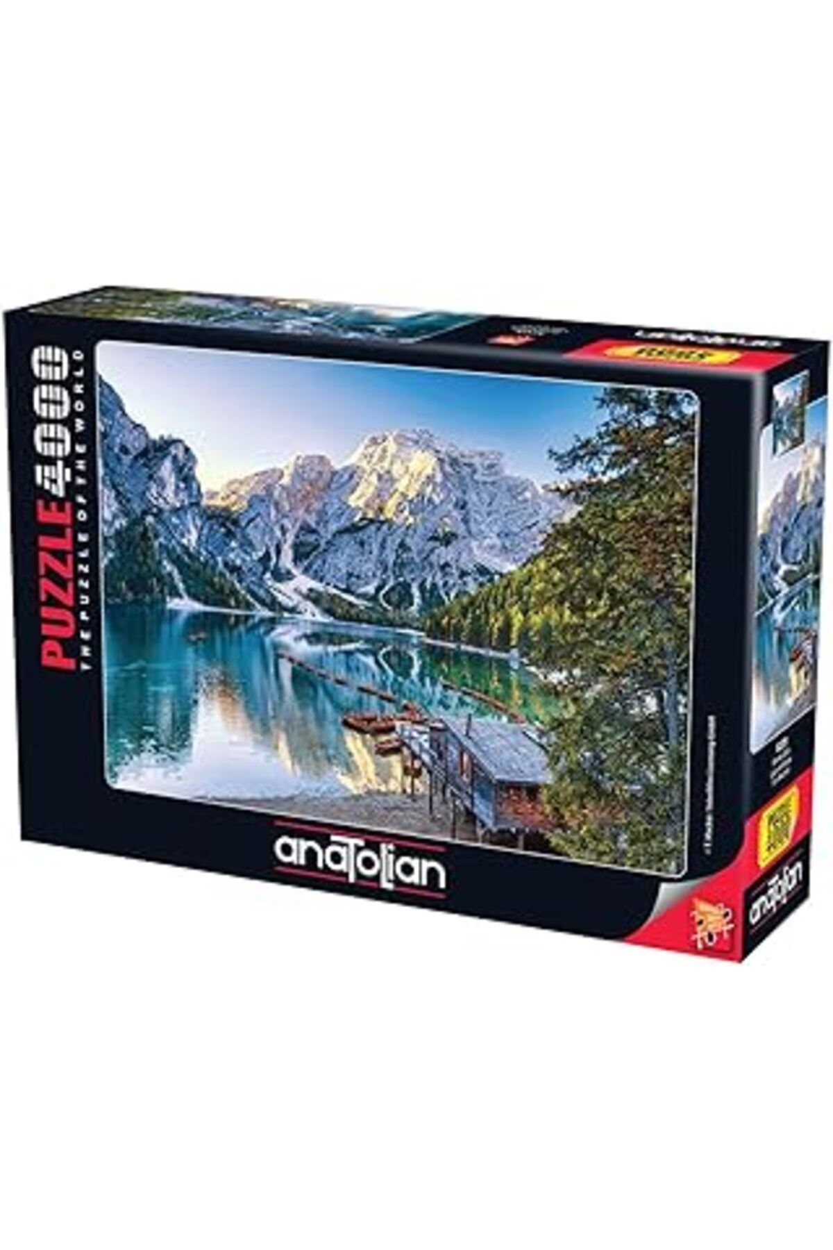 Pazarcan Anatolian Puzzle - Braies Gölü / 4000 Parça Puzzle, #5205