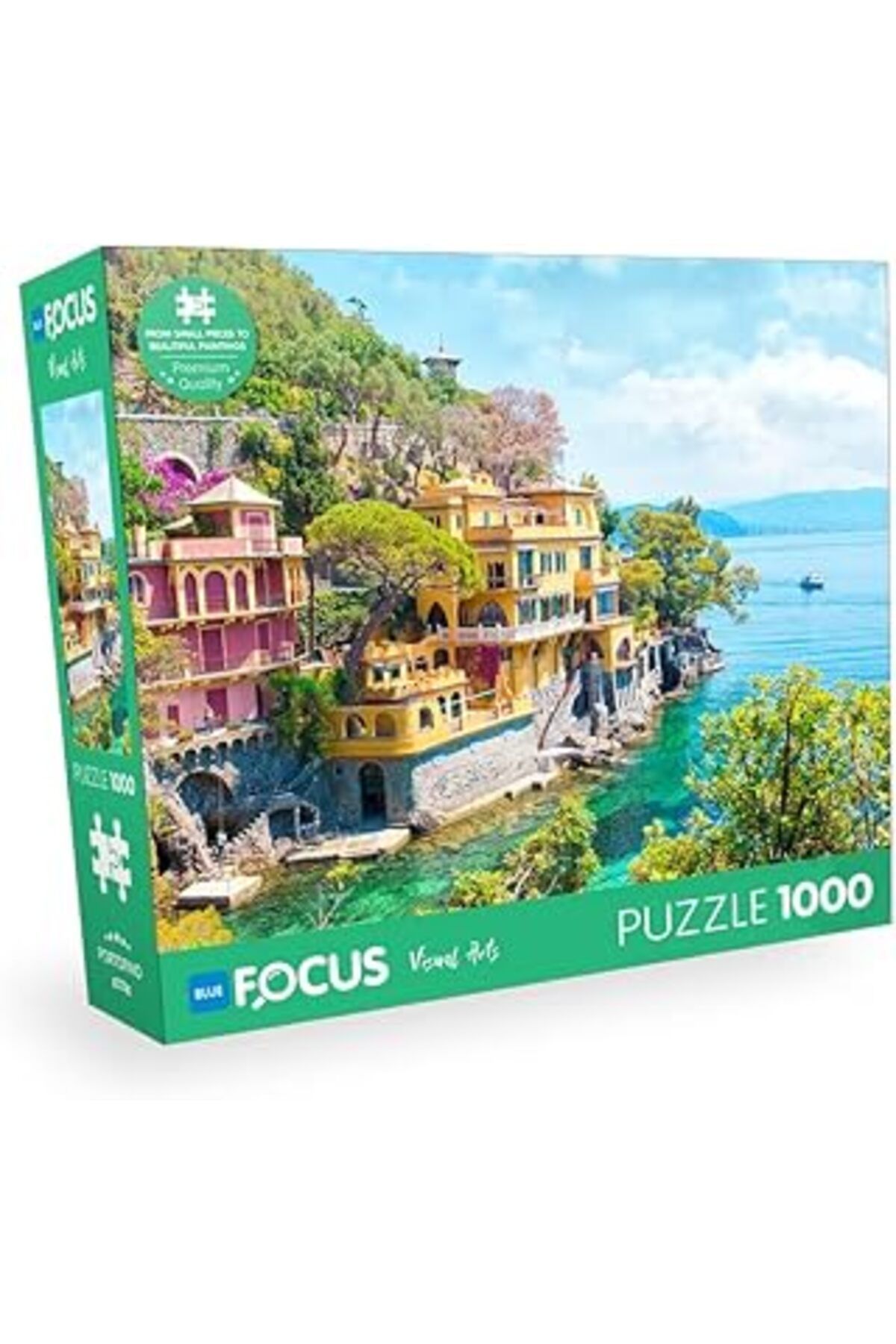 Mu Art Blue Focus 1000 Parça - Portofino