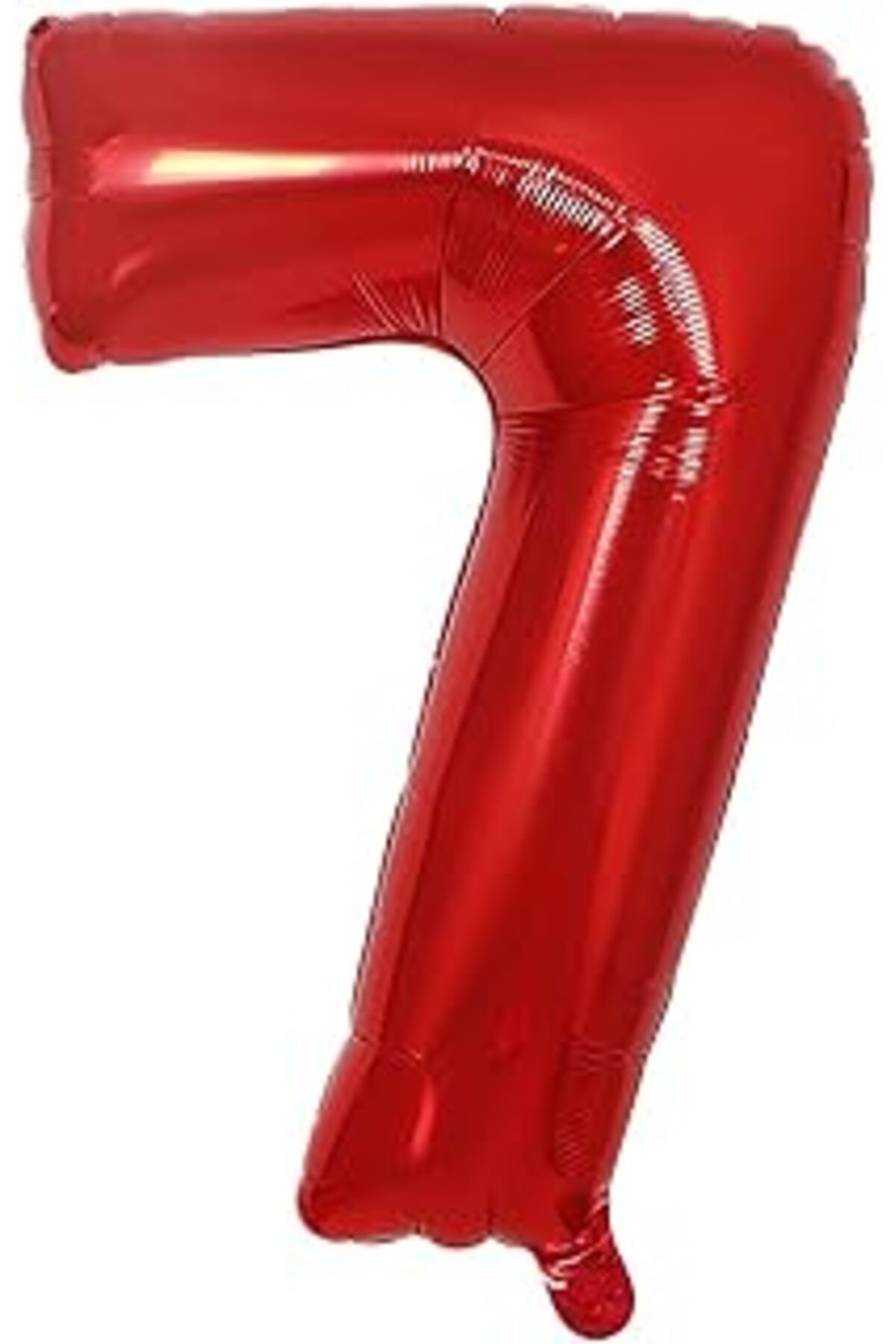 Mu Art Folyo Balon Kırmızı 7 Rakamı 40 İnç 100 Cm