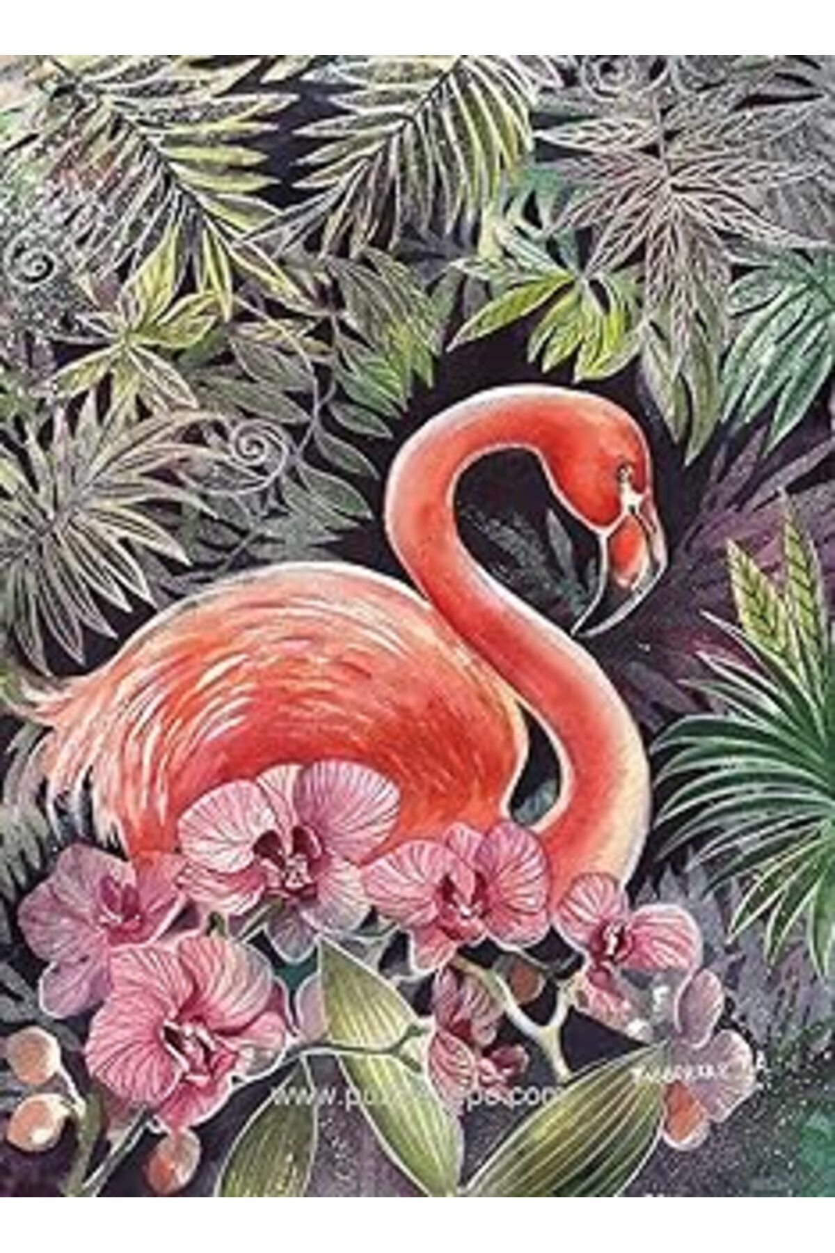 Pazarcan Nova Puzzle 41097 Flamingo - 1000 Parça - Tatiana Plovetskaya