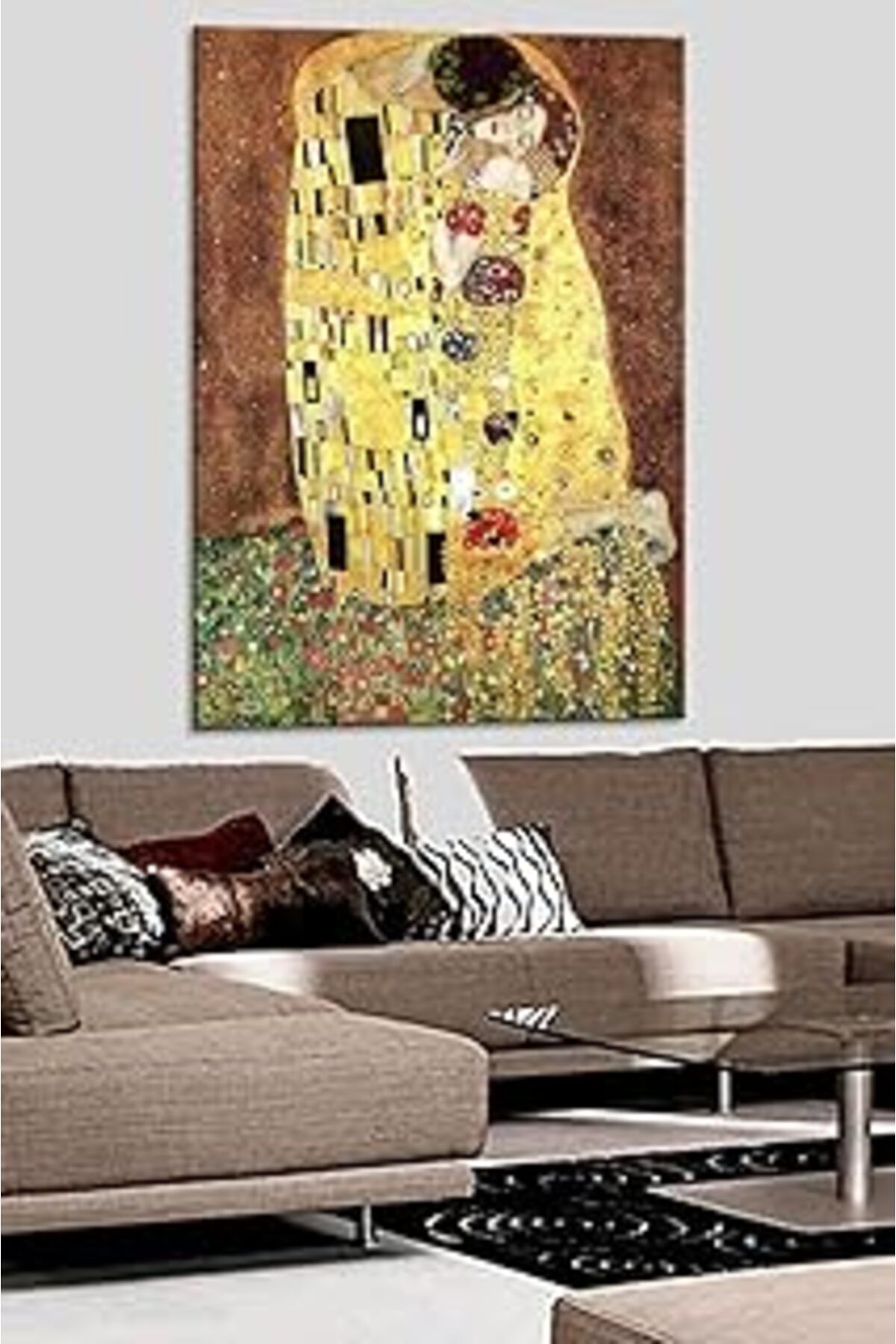 Pazarcan Talya Tablo Kiss Öpücük 100X70 No-8536