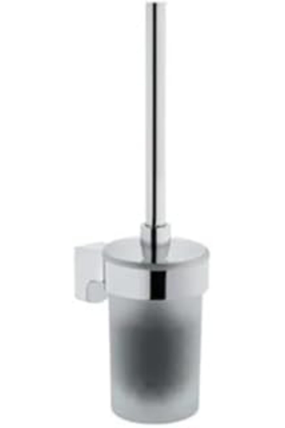 Mu Art Ahşap Vitra Base 700 A44075 Tuvalet Fırçalığı, Krom
