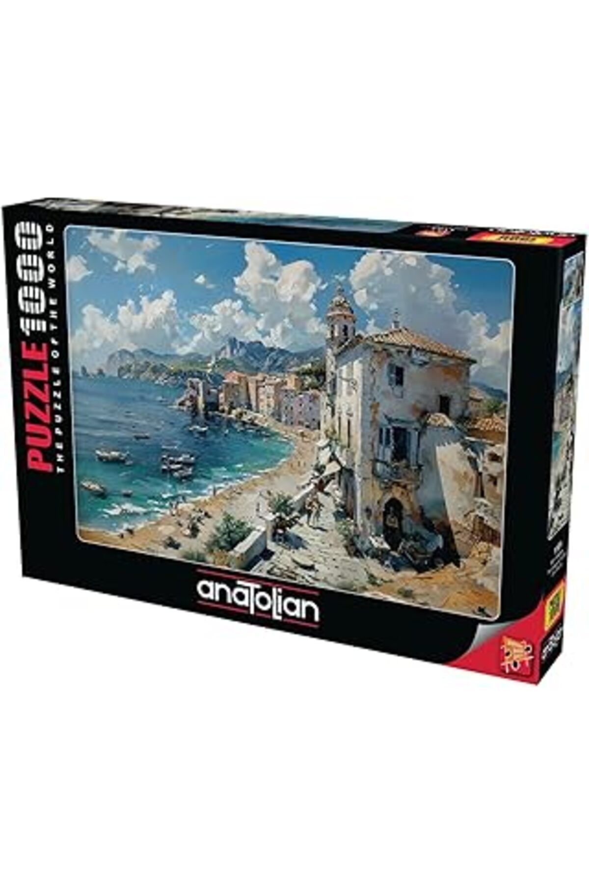 Pazarcan Anatolian Puzzle - Sahil Kasabası / 1000 Parça Puzzle, #1181