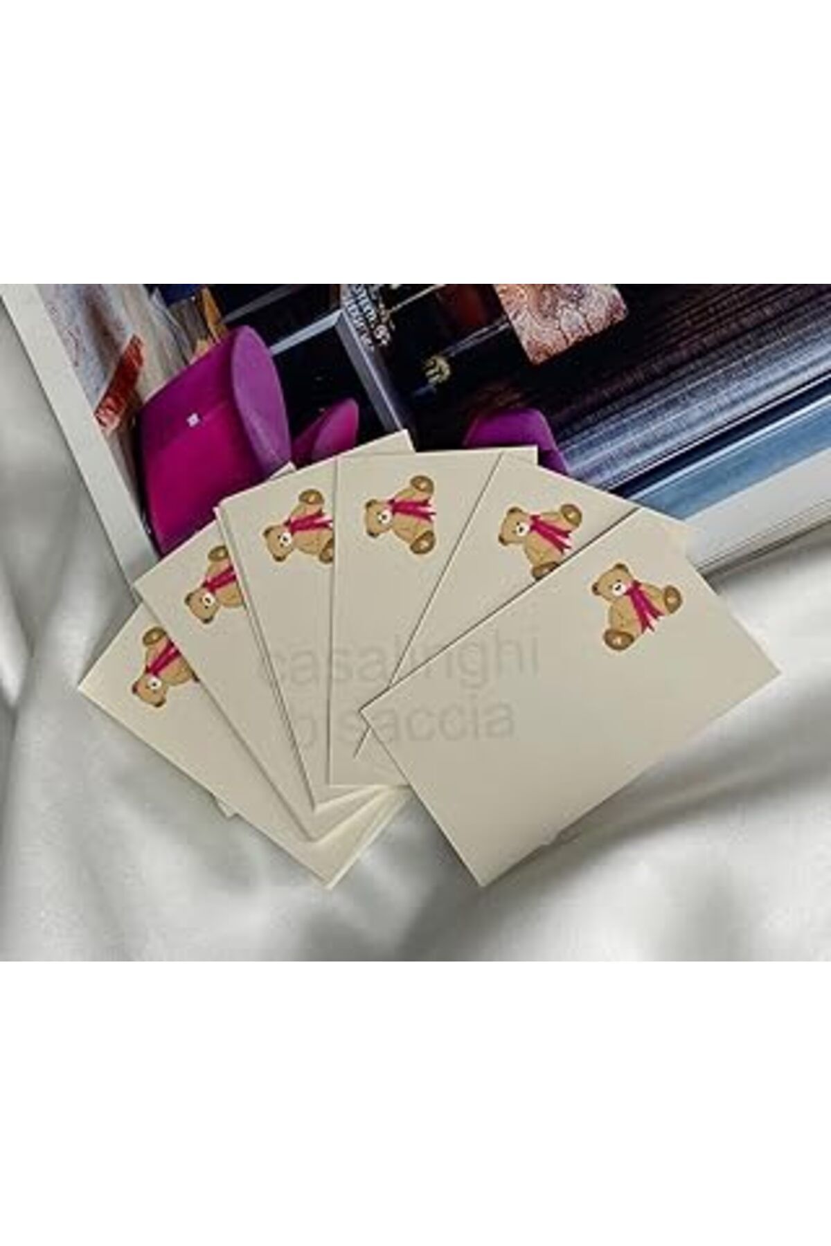 Pazarcan Casalinghi Sevimli Ayıcıklı Not Kartı Panda Ticaret Hediye Kartı Müşteri Memnuniyeti Cute Greeting