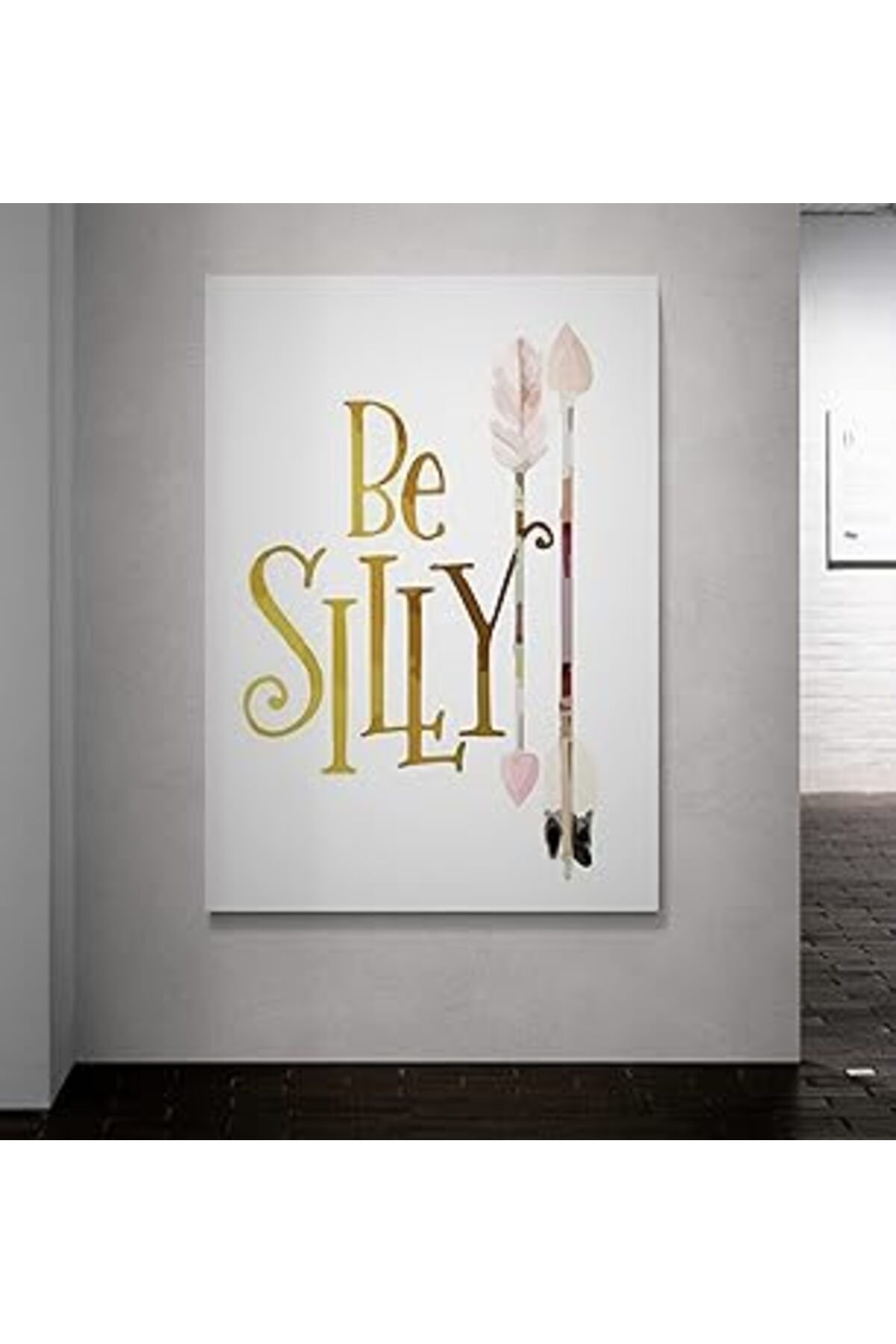 NETWORK ART Atlantis Tablo Kbr205 Be Silly Kanvas Tablo, 60x80 cm