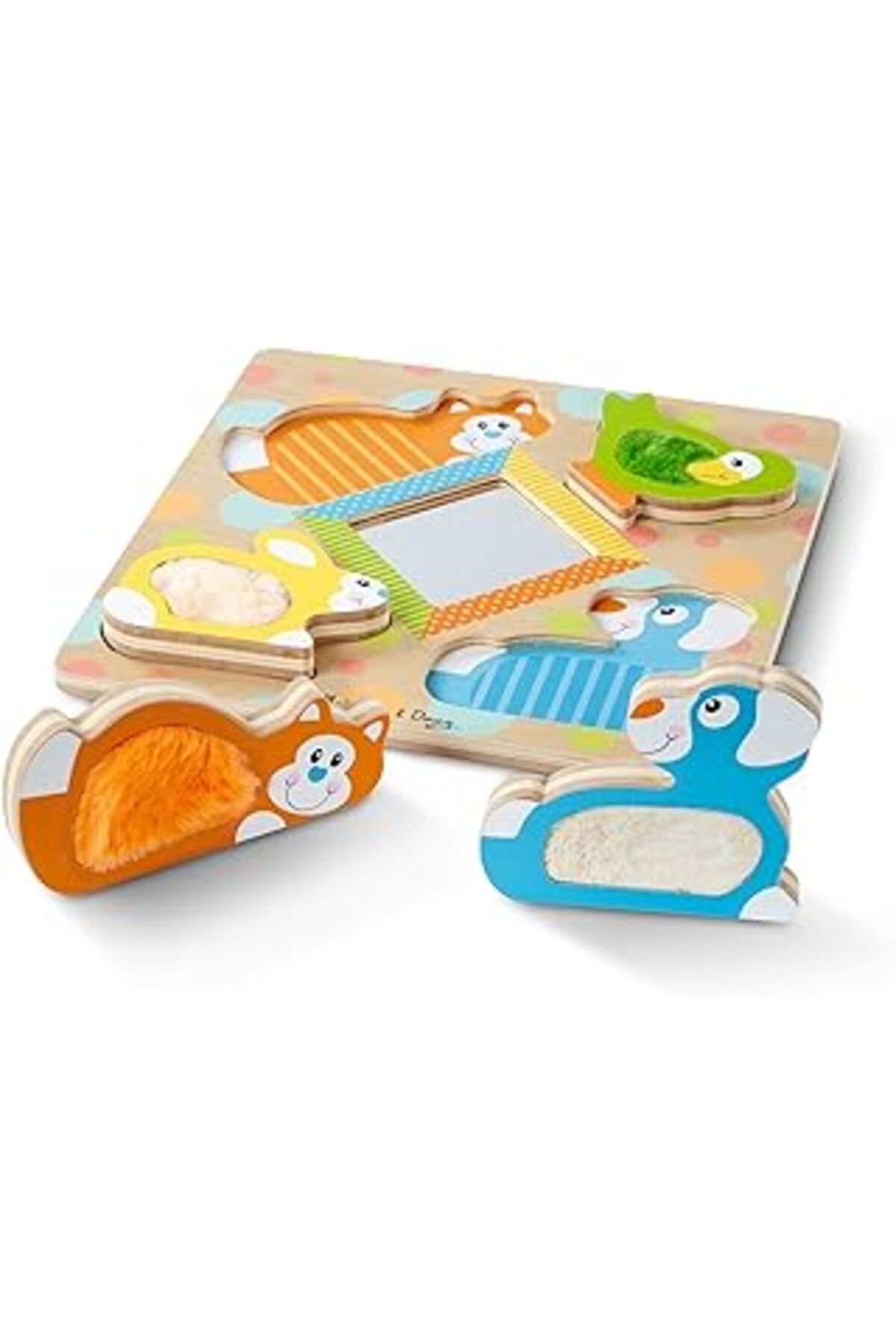 Pazarcan Melissa & Doug Dokun Hisset Yapboz, Evcil Hayvanları Bul