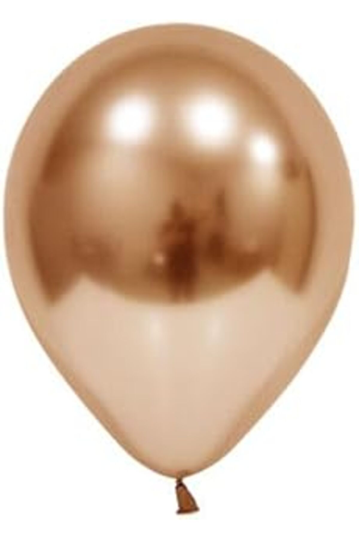 Mu Art Benim Marifetlerim - Bakır Parlak Krom Balon 12 Inch 5 Adet